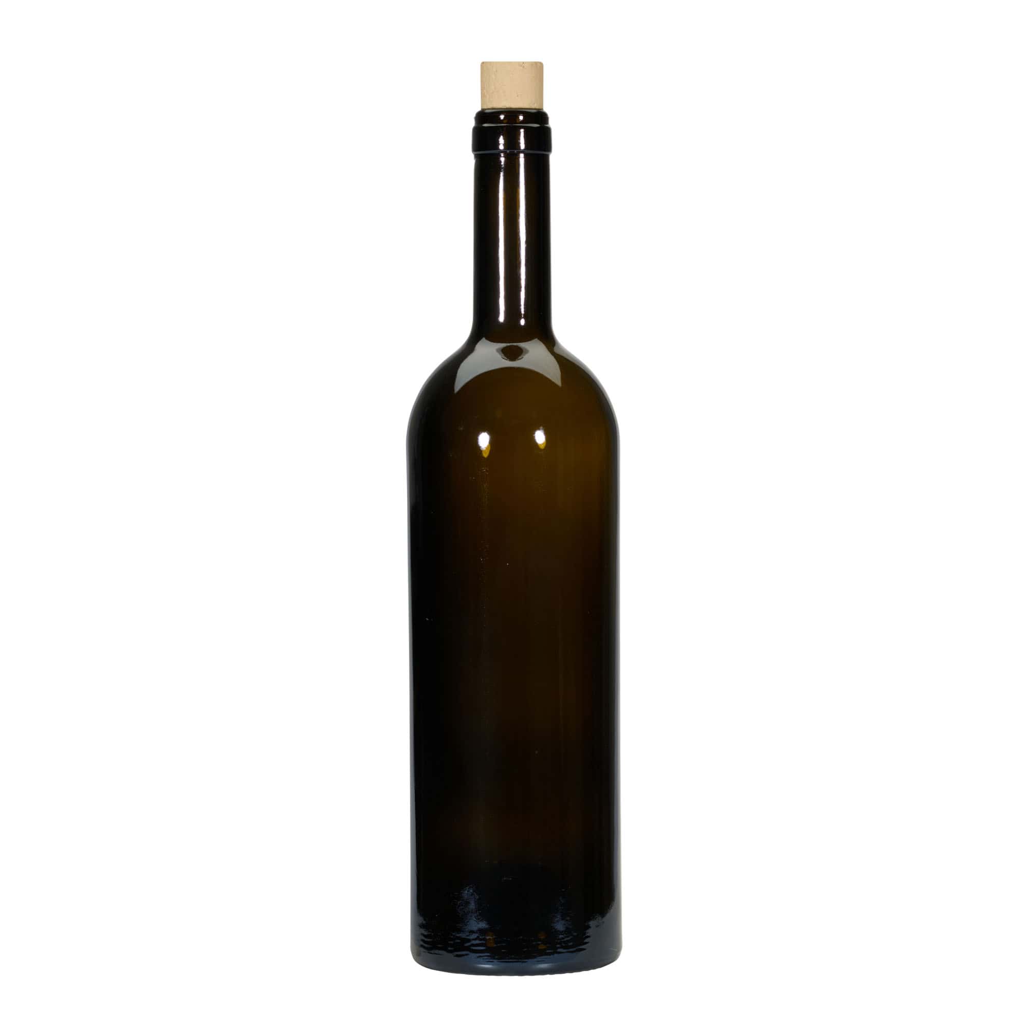 750 ml μπουκάλι κρασιού 'Golia', παλαιωμένο πράσινο, στόμιο: φελλός