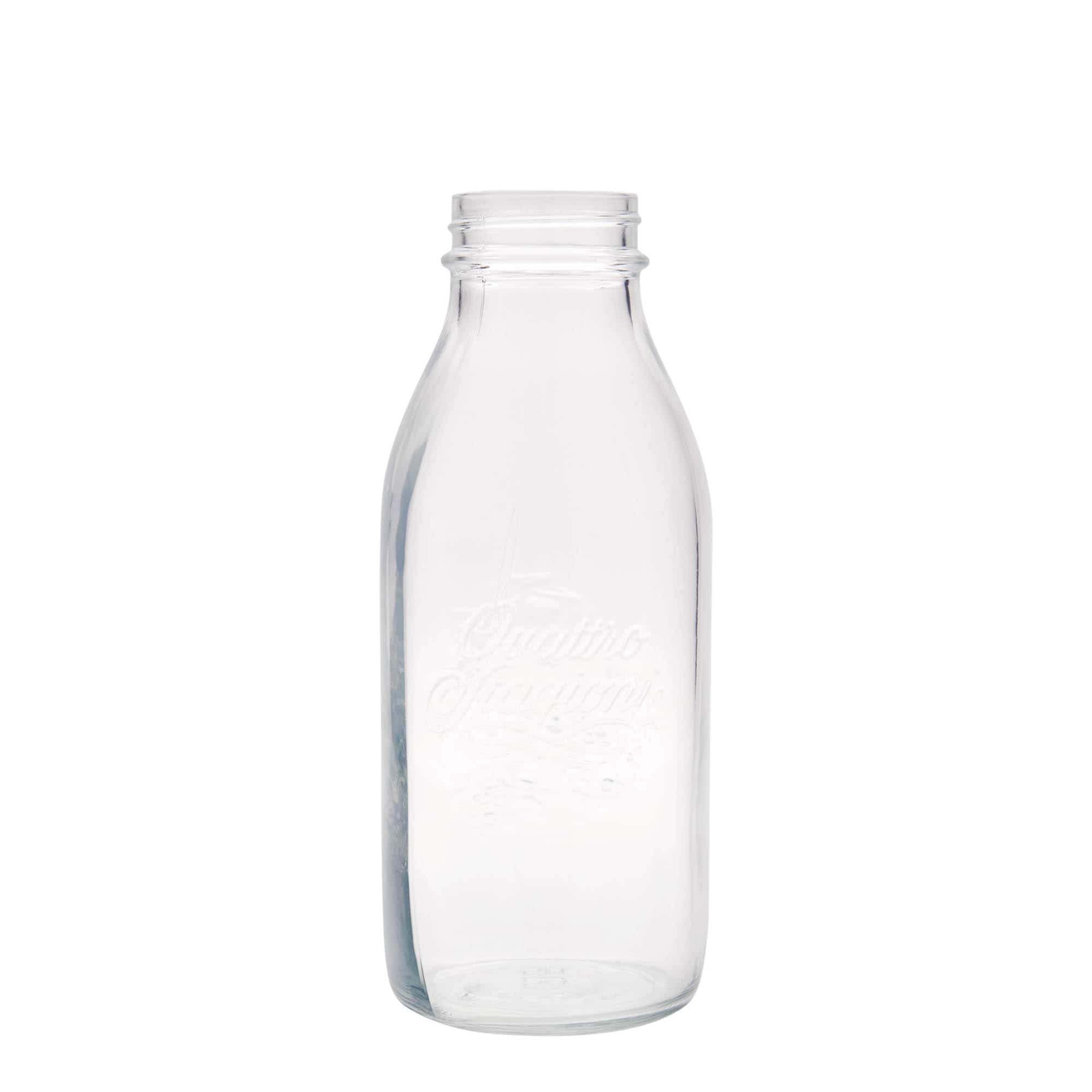 1.000 ml γυάλινο μπουκάλι 'Quattro Stagioni', στόμιο: βιδωτό καπάκι