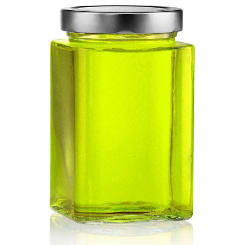 720 ml τετράγωνο γυάλινο βάζο 'Ikarus', στόμιο: Deep-Twist-Off (DTO 82) 720 ml τετράγωνο γυάλινο βάζο 'Ikarus', στόμιο: Deep-Twist-Off (DTO 82)