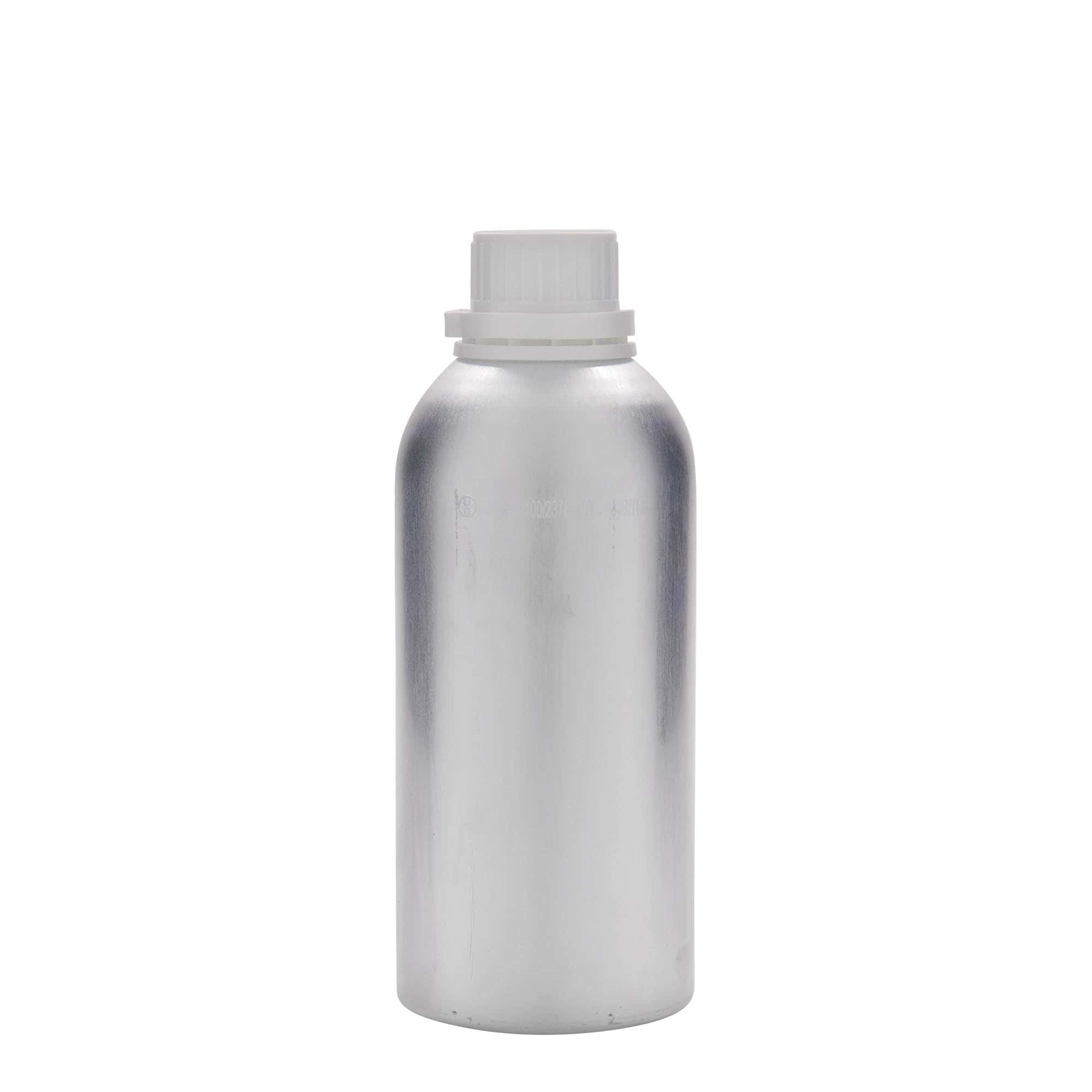 625 ml αλουμινένιο μπουκάλι, μέταλλο, ασημί, στόμιο: DIN 32 625 ml αλουμινένιο μπουκάλι, μέταλλο, ασημί, στόμιο: DIN 32