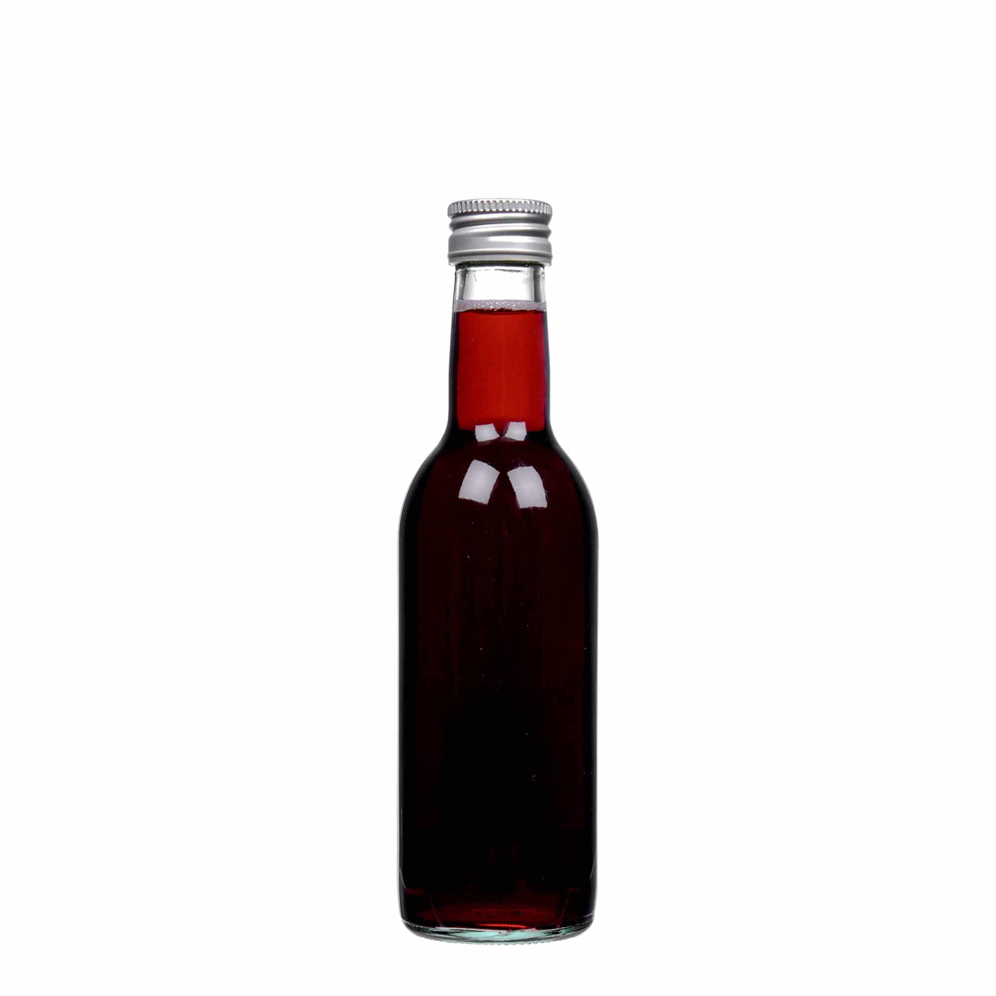 250 ml γυάλινο μπουκάλι 'Bordeaux', στόμιο: PP 28