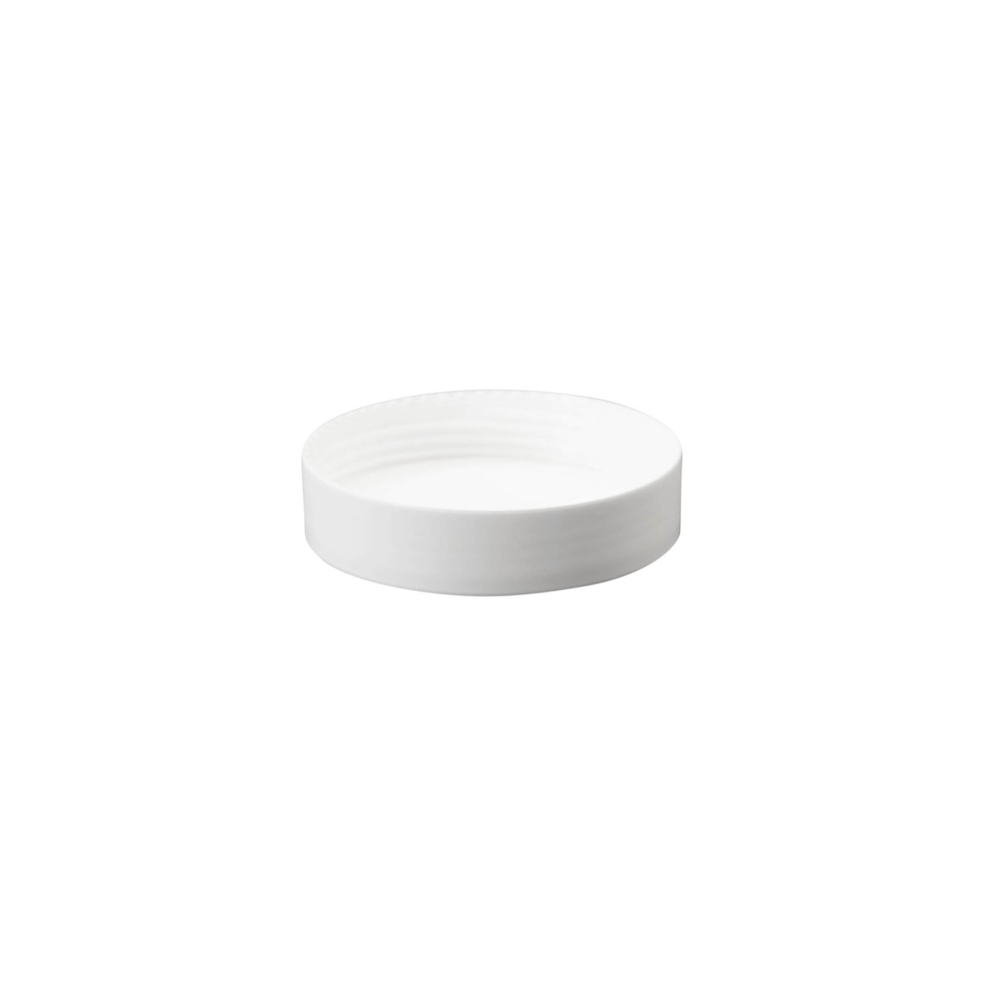 Βιδωτό καπάκι 50 ml 'Antonella', πλαστικό PP, λευκό