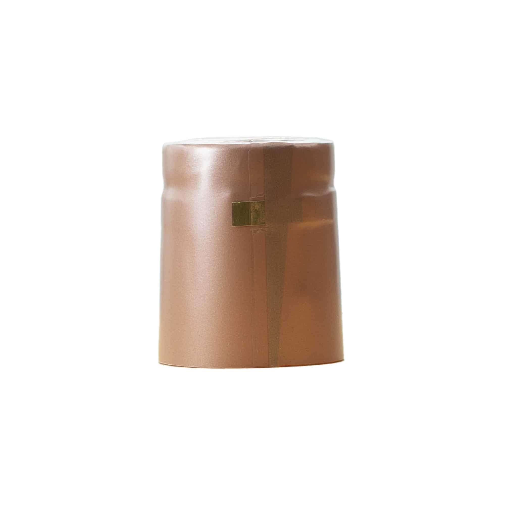 Θερμοσυρρικνούμενη κάψουλα 32x41, πλαστικό PVC, τερακότα Θερμοσυρρικνούμενη κάψουλα 32x41, πλαστικό PVC, τερακότα