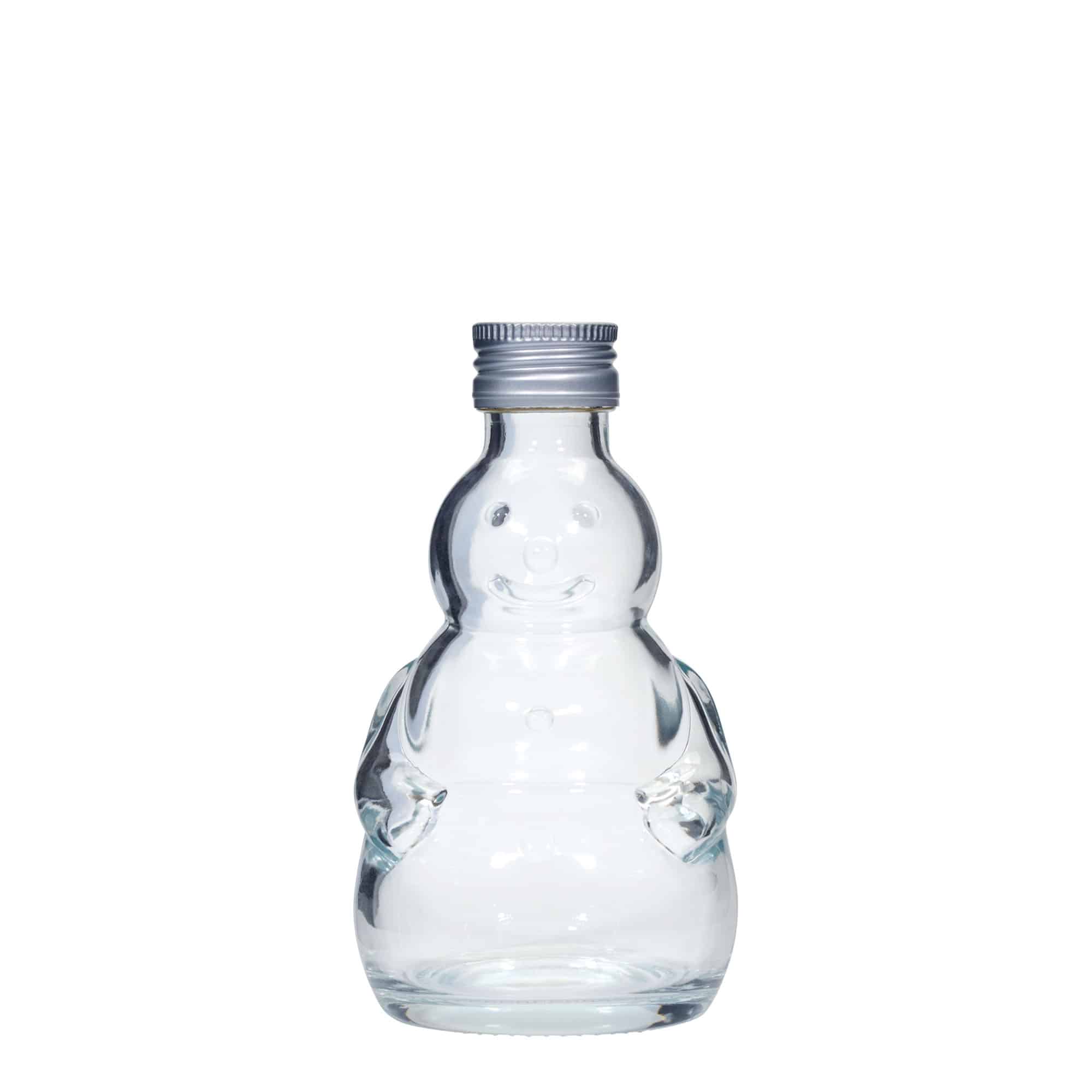 200 ml γυάλινη φιάλη 'Χιονάνθρωπος', στόμιο: PP 28