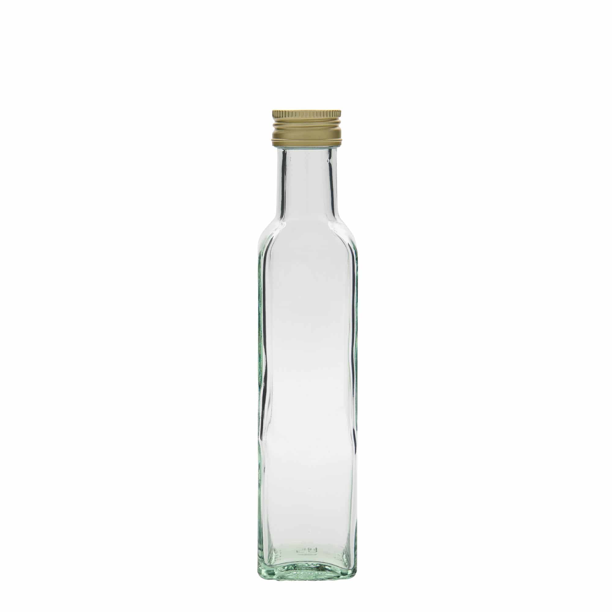250 ml γυάλινο μπουκάλι 'Marasca', τετράγωνο, στόμιο: PP 31,5
