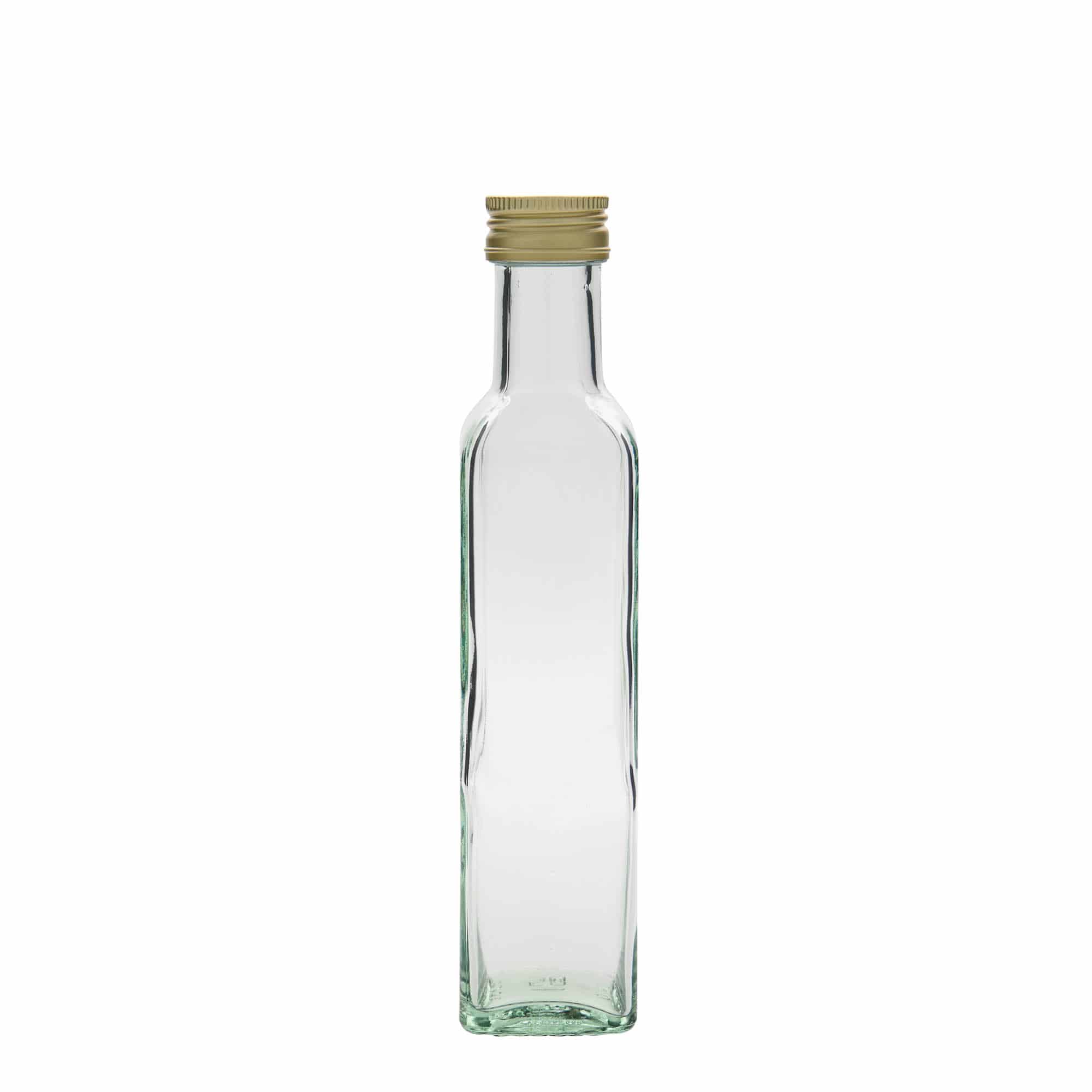 250 ml γυάλινο μπουκάλι 'Marasca', τετράγωνο, στόμιο: PP 31,5