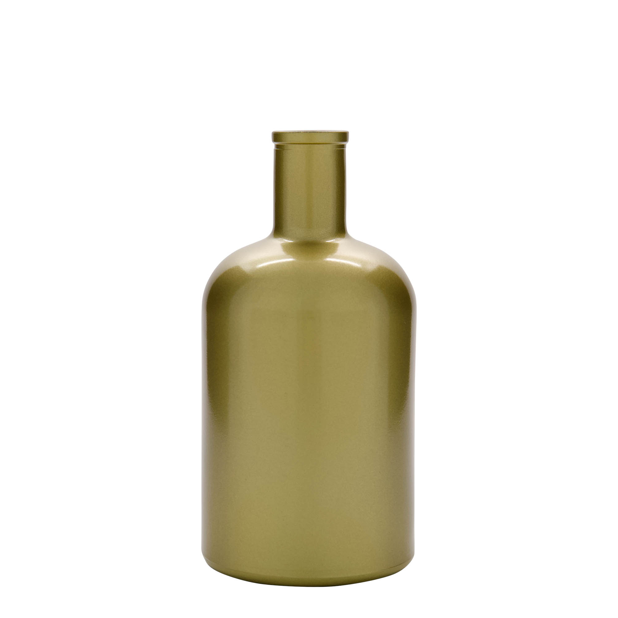700 ml γυάλινο μπουκάλι 'Gerardino', χρυσό, στόμιο: φελλός