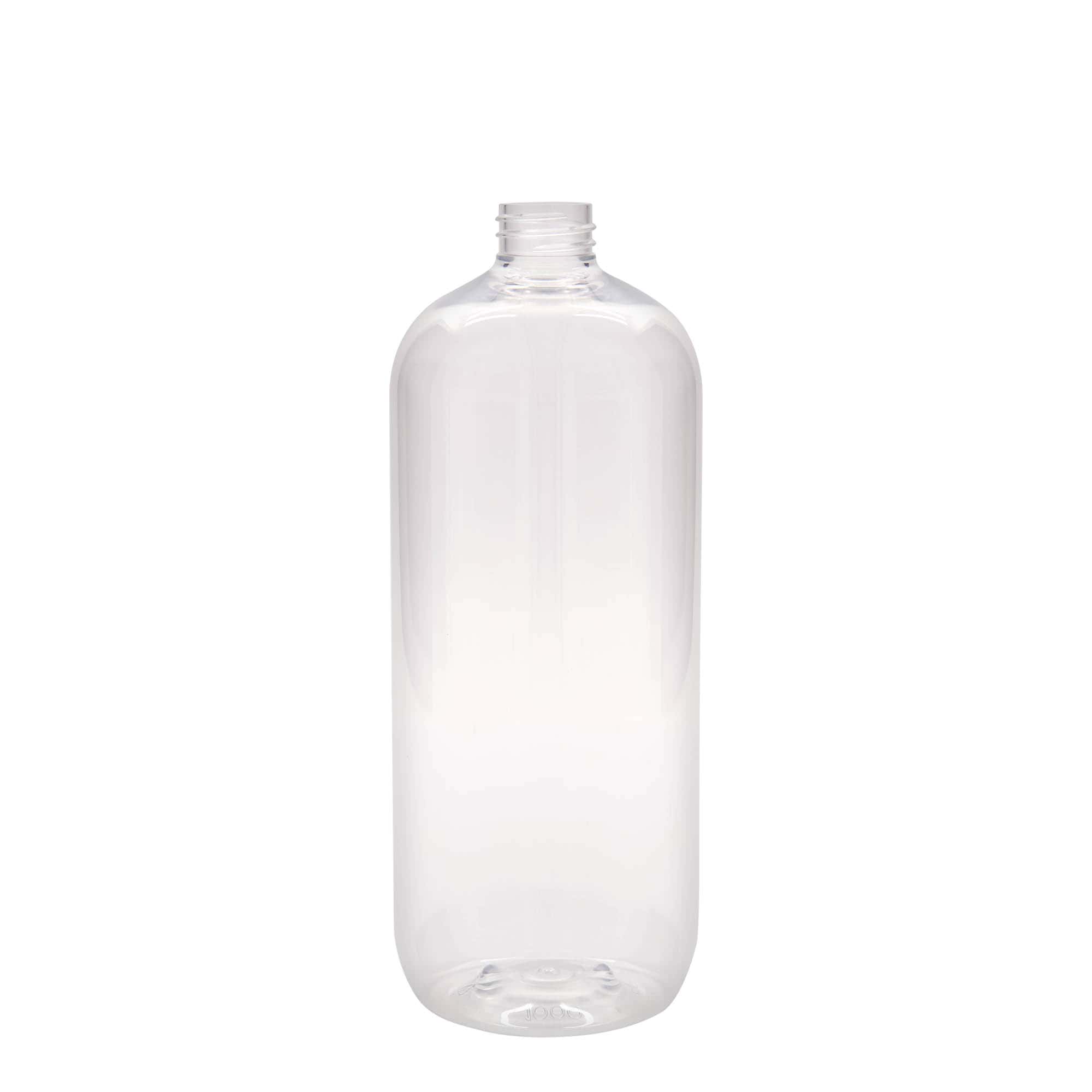 Μπουκάλι PET 'Boston' 1.000 ml, πλαστικό, στόμιο: GPI 28/410 Μπουκάλι PET 'Boston' 1.000 ml, πλαστικό, στόμιο: GPI 28/410