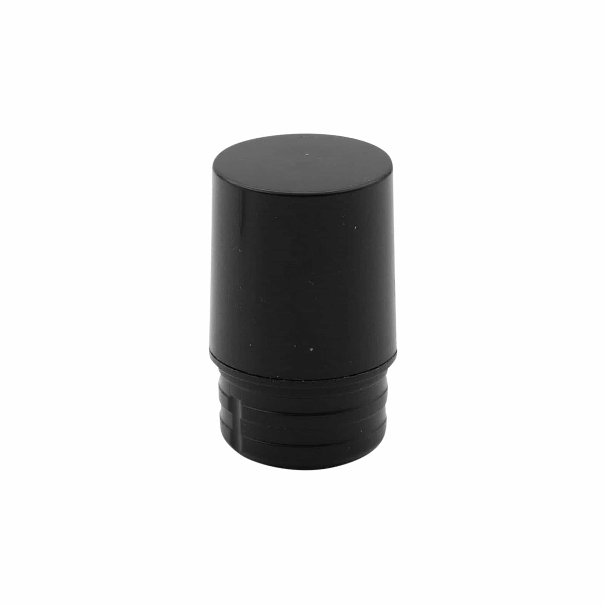 Κεφαλή αντλίας Airless Dispenser 'Nano', πλαστικό PP, μαύρη