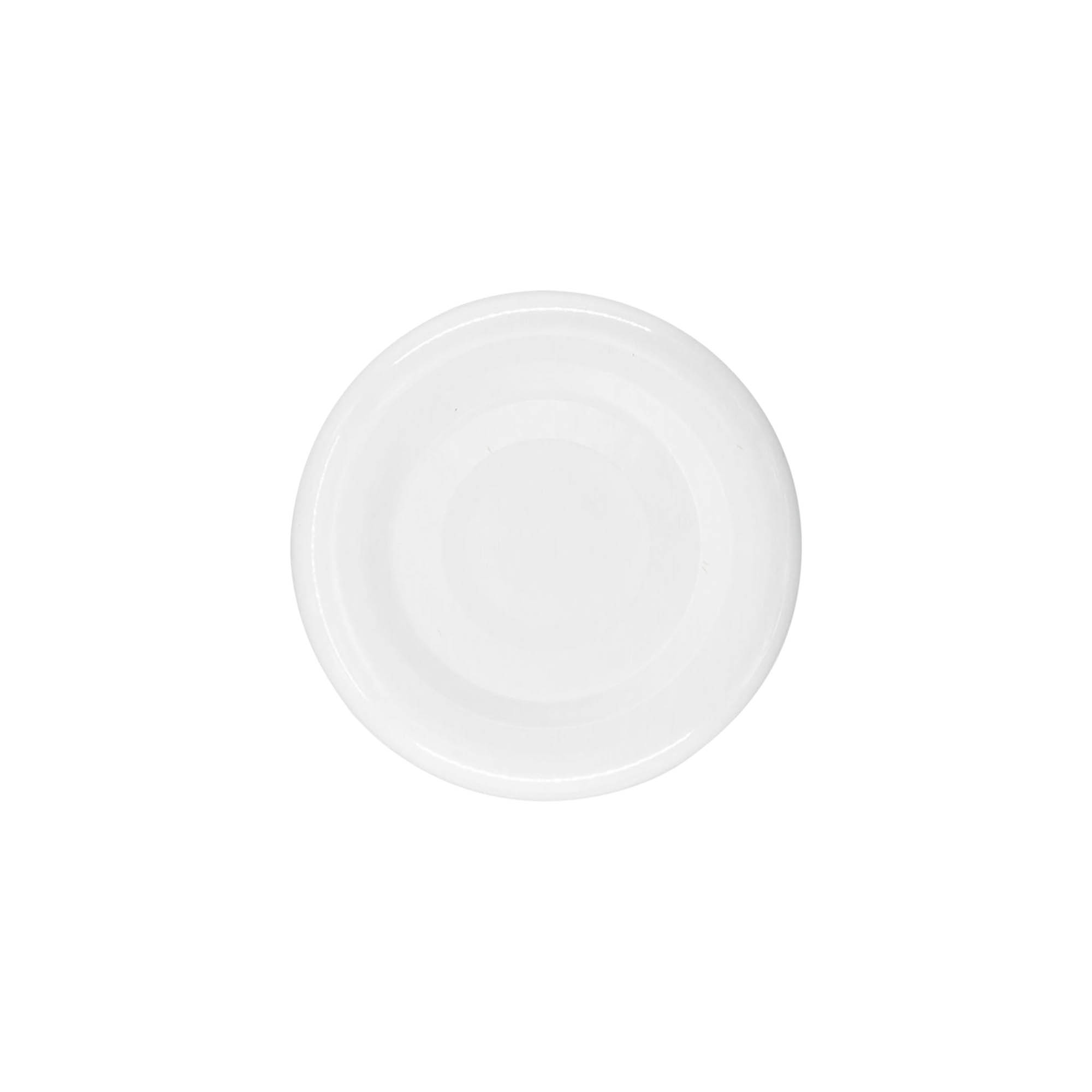 Καπάκι Twist-Off, λευκό λευκοσίδηρο, λευκό, για στόμιο: TO 38 Καπάκι Twist-Off, λευκό λευκοσίδηρο, λευκό, για στόμιο: TO 38