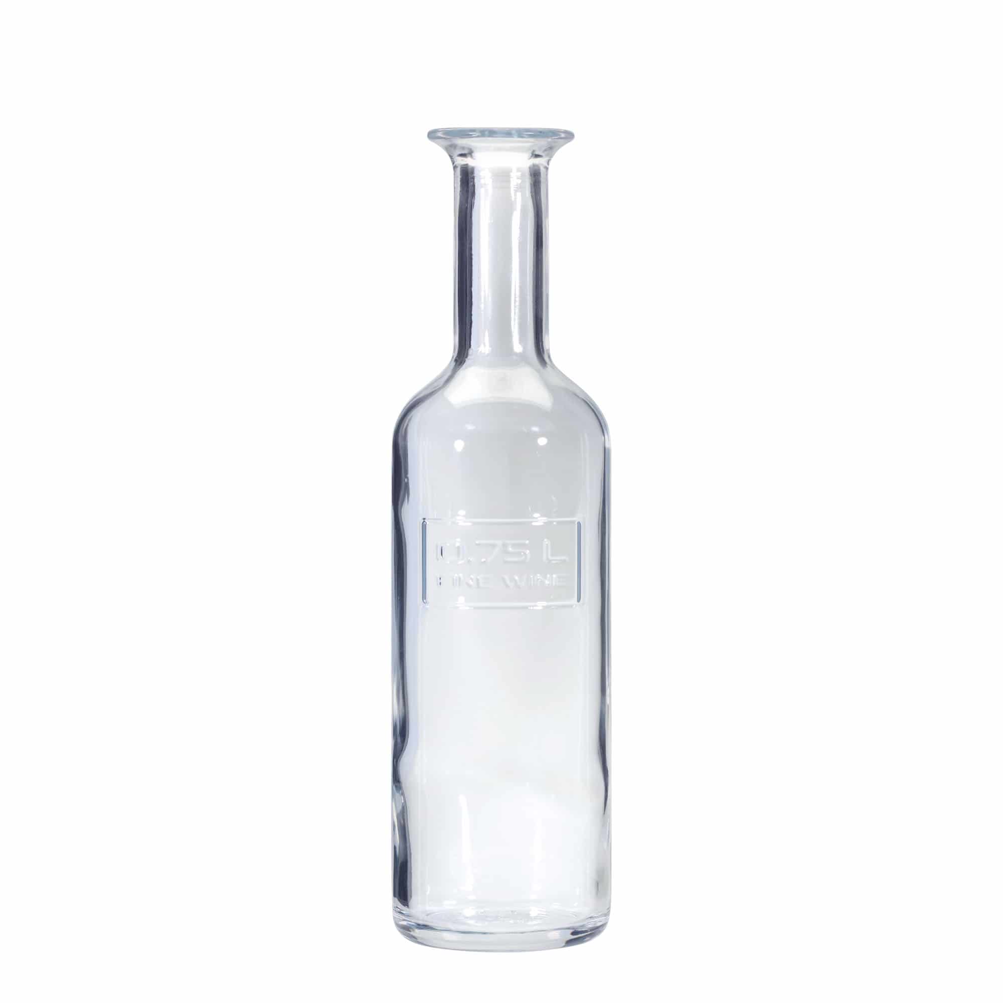 750 ml γυάλινο μπουκάλι 'Optima Fine Wine', στόμιο: φελλός
