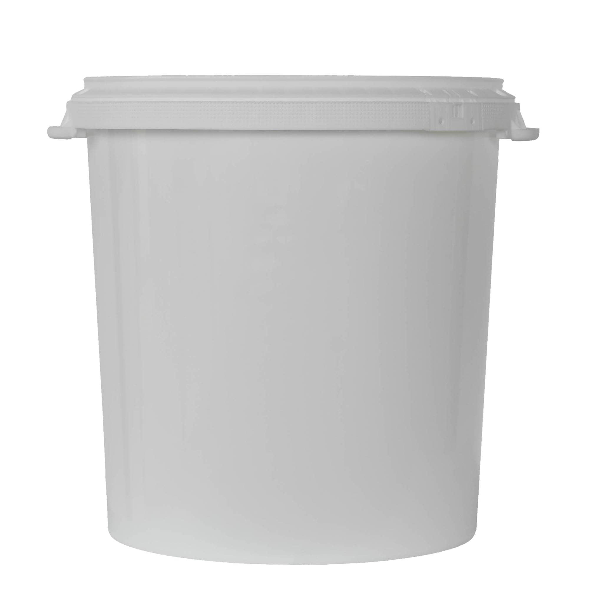 30 l κουβάς, πλαστικό PP, λευκός