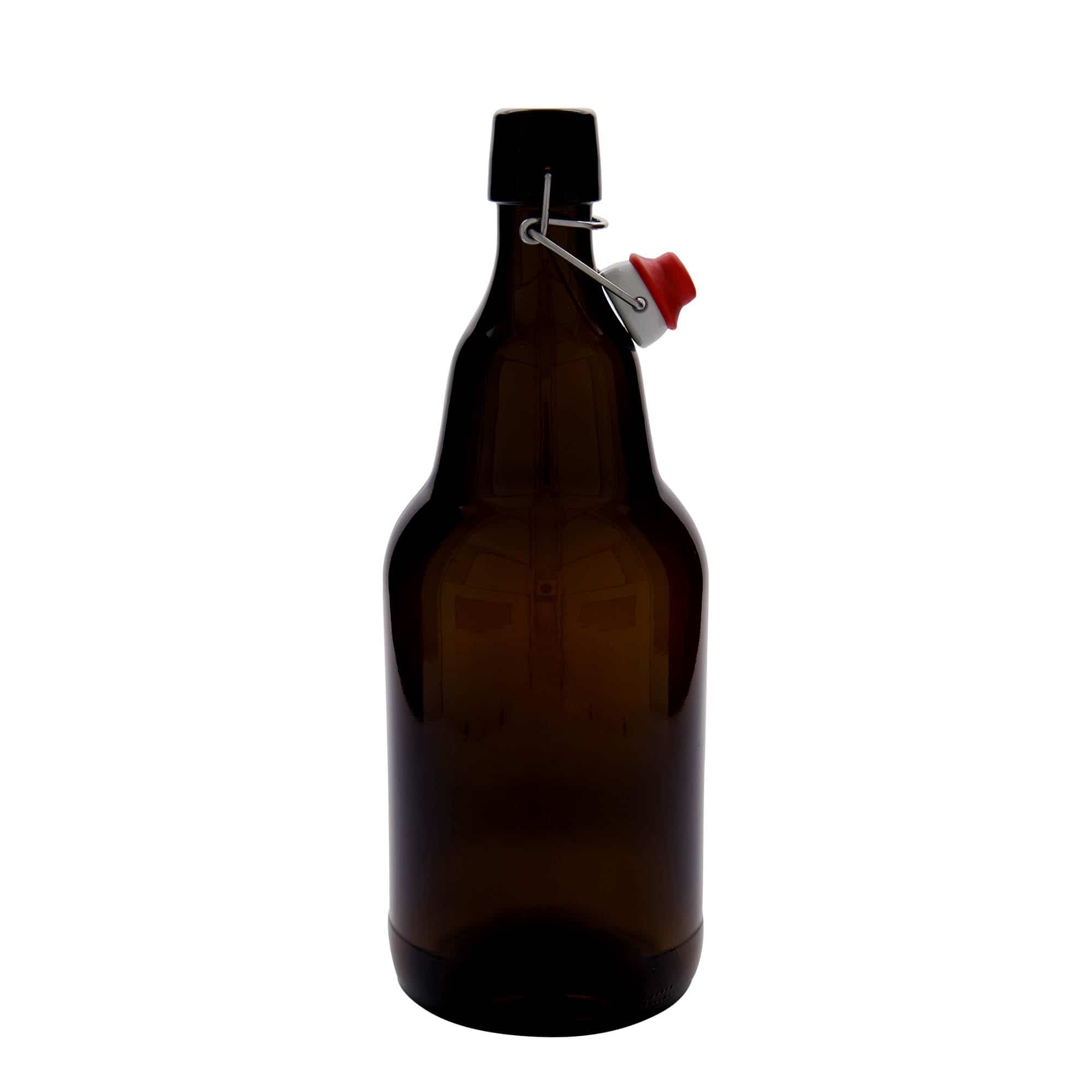Μπουκάλι μπύρας 2.000 ml, γυάλινο, καφέ, στόμιο: μηχανικό πώμα Μπουκάλι μπύρας 2.000 ml, γυάλινο, καφέ, στόμιο: μηχανικό πώμα
