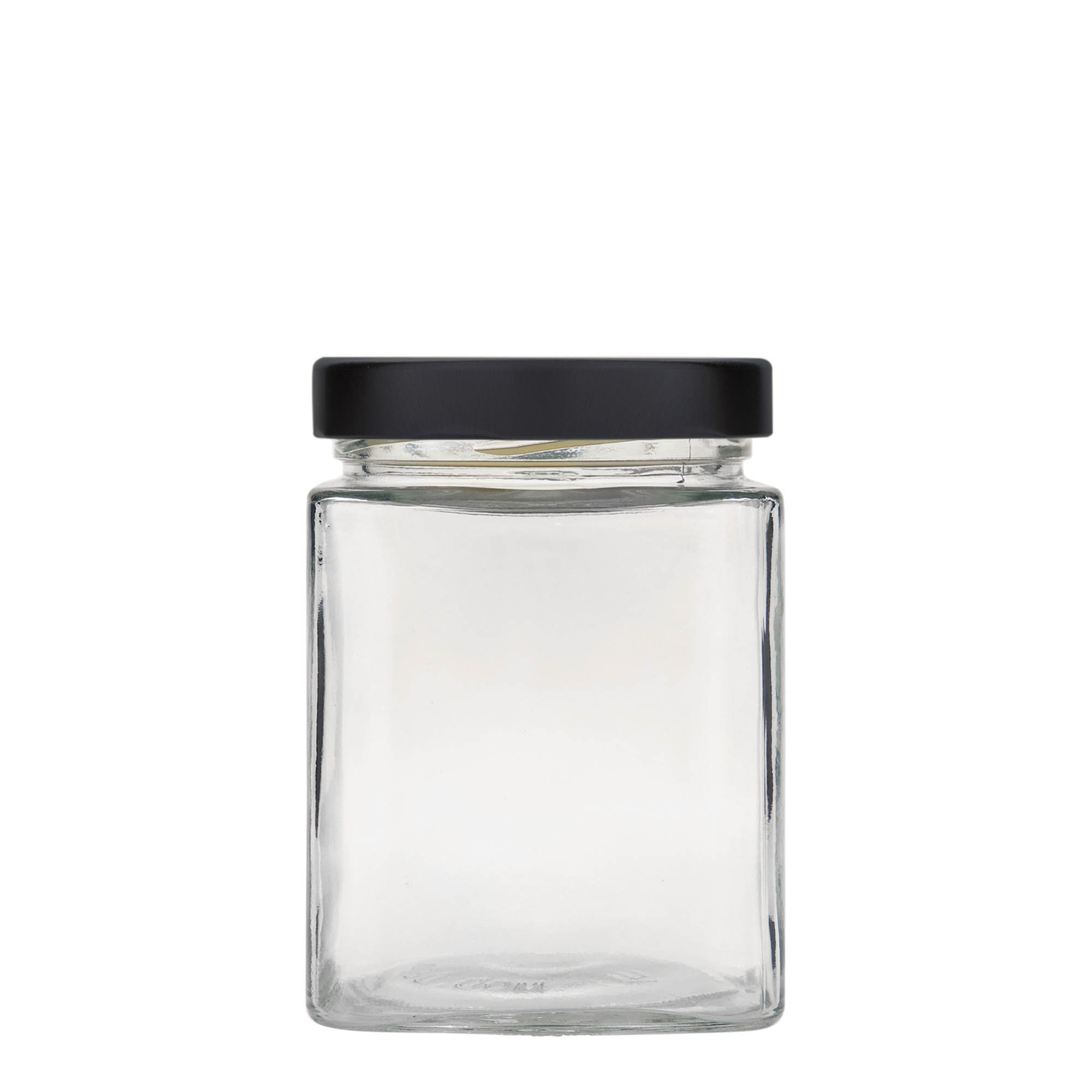 580 ml τετράγωνο γυάλινο βάζο 'Ikarus', στόμιο: Deep-Twist-Off (DTO 82) 580 ml τετράγωνο γυάλινο βάζο 'Ikarus', στόμιο: Deep-Twist-Off (DTO 82)