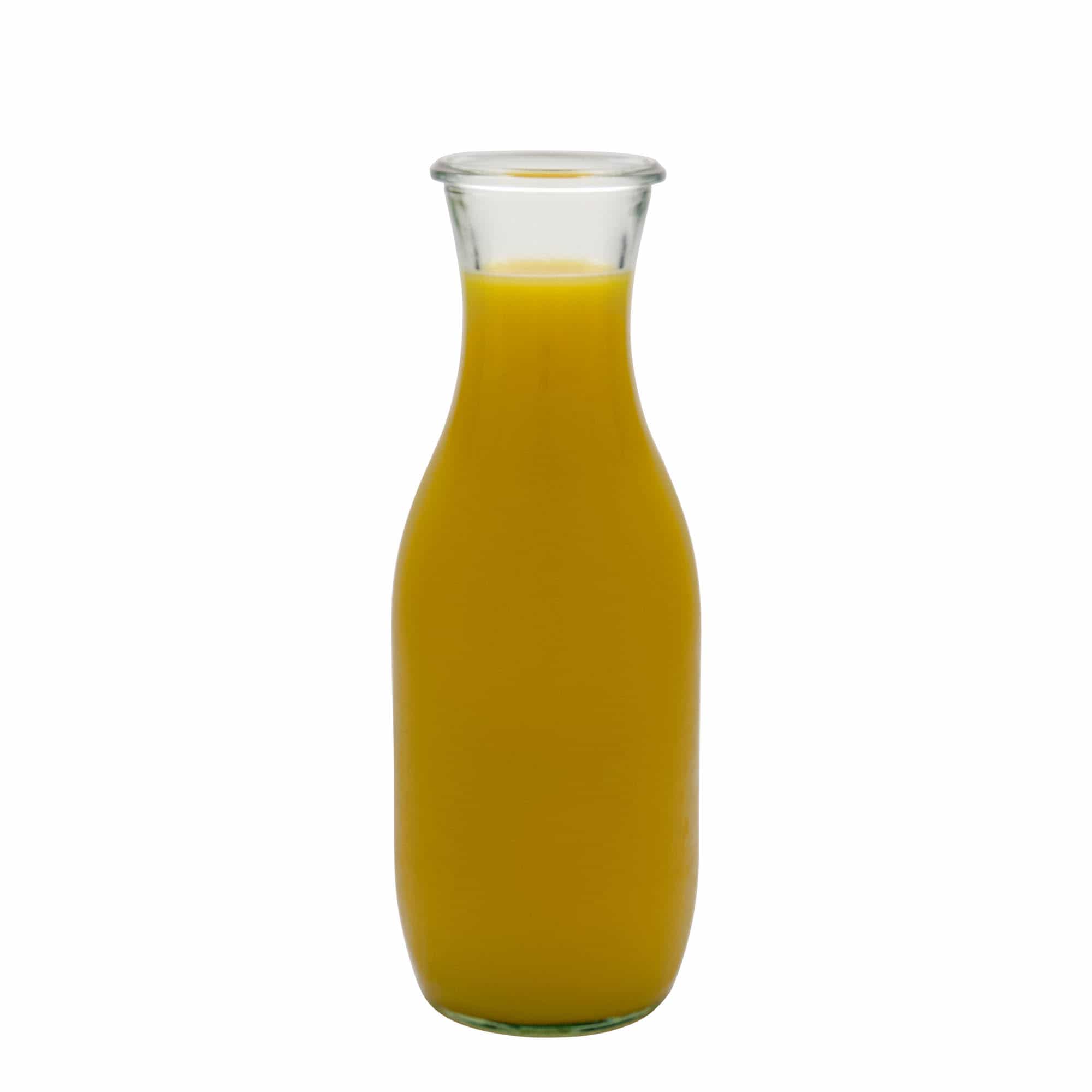 Μπουκάλι για χυμό WECK 1.000 ml, στόμιο: στρογγυλεμένο χείλος
