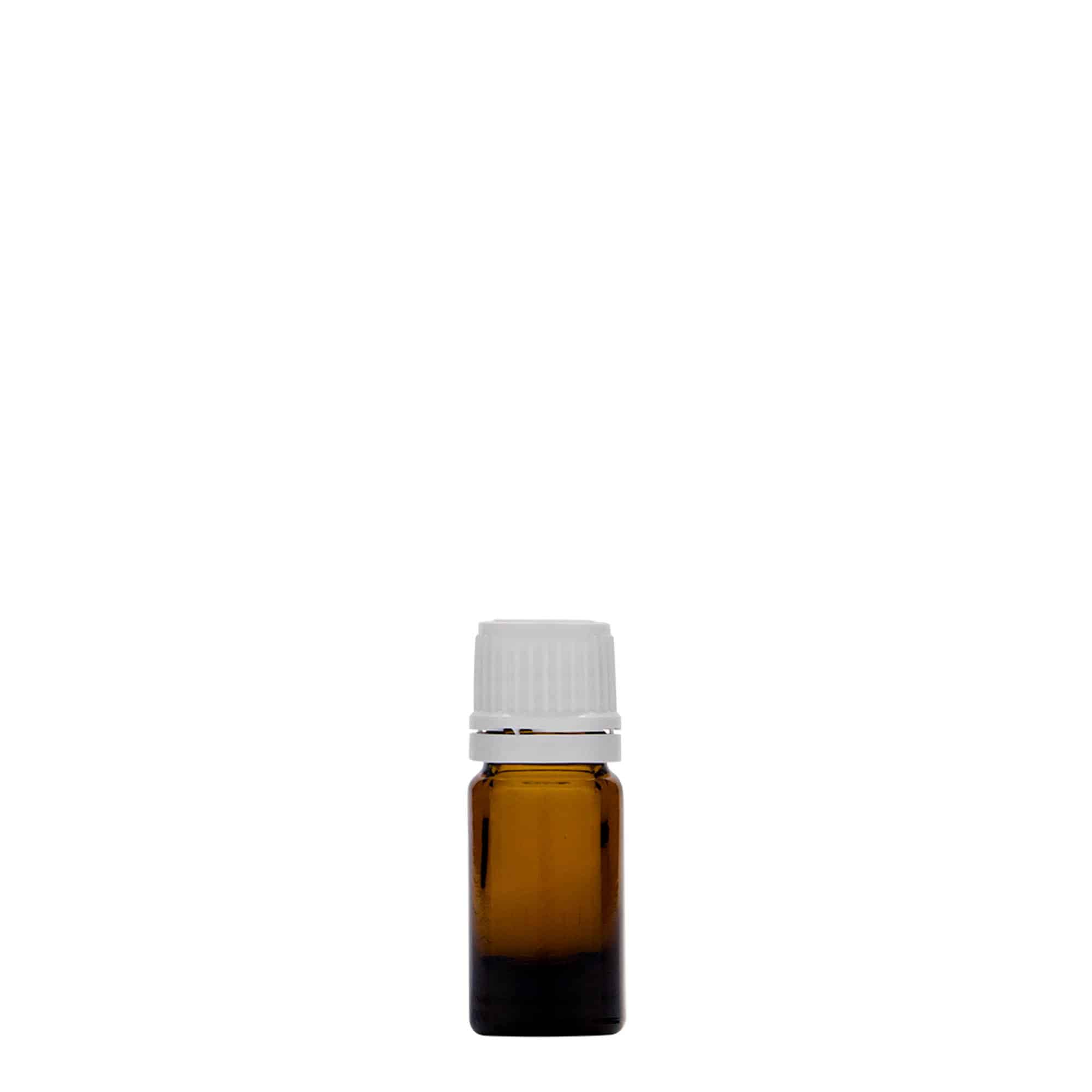 5 ml ιατρικό φιαλίδιο, γυαλί, καφέ, στόμιο: DIN 18