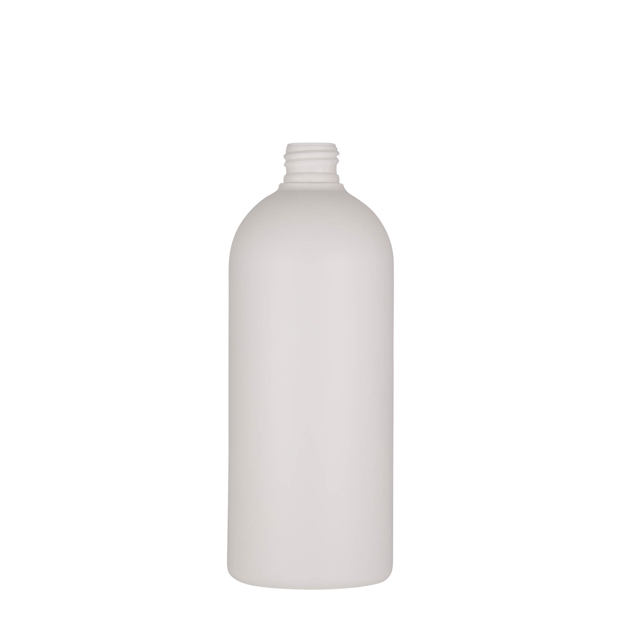 500 ml πλαστικό μπουκάλι 'Tuffy', HDPE, λευκό, στόμιο: 24/410