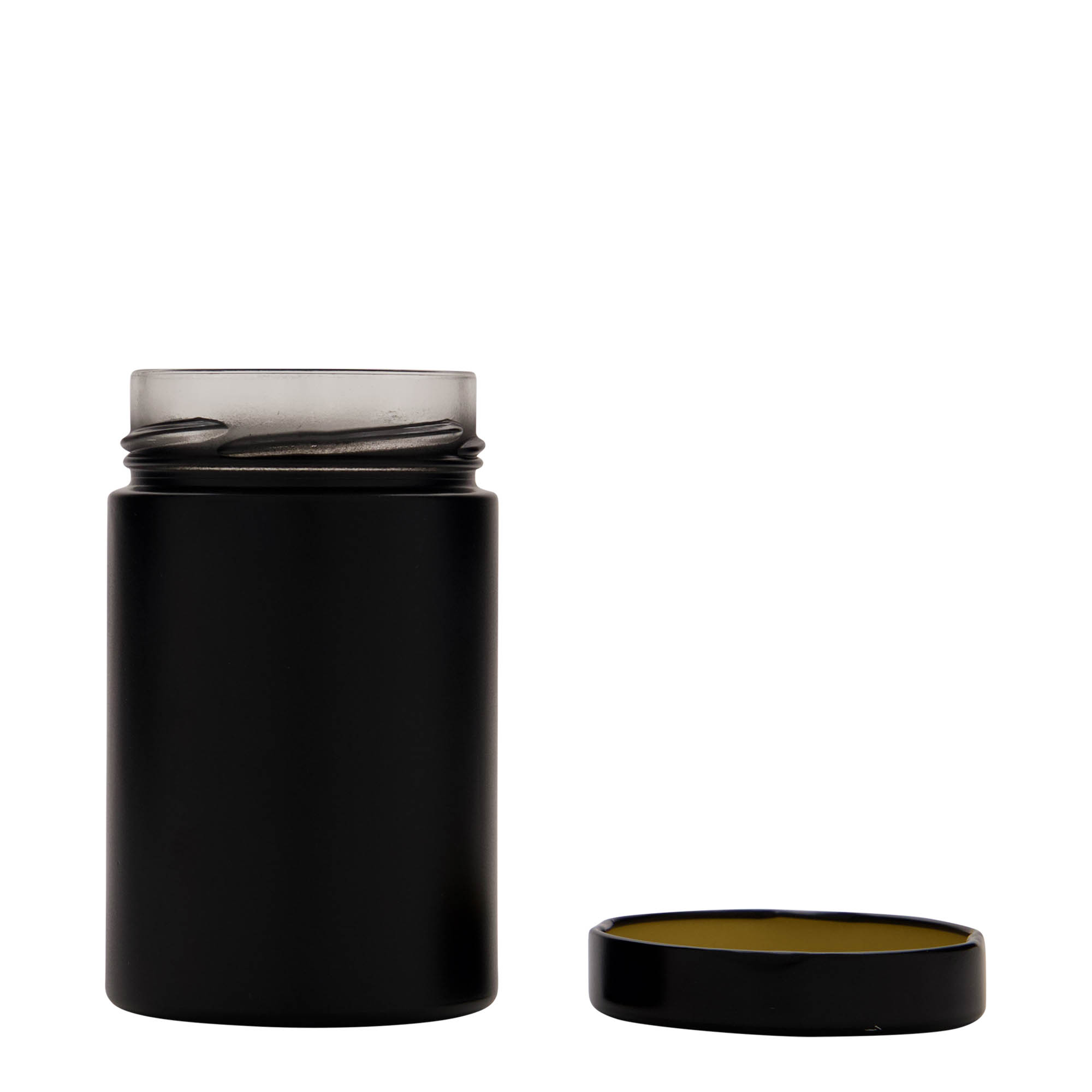 327 ml στρογγυλό ποτήρι 'Aurora', μαύρο, στόμιο: Deep-Twist-Off (DTO 66) 327 ml στρογγυλό ποτήρι 'Aurora', μαύρο, στόμιο: Deep-Twist-Off (DTO 66)