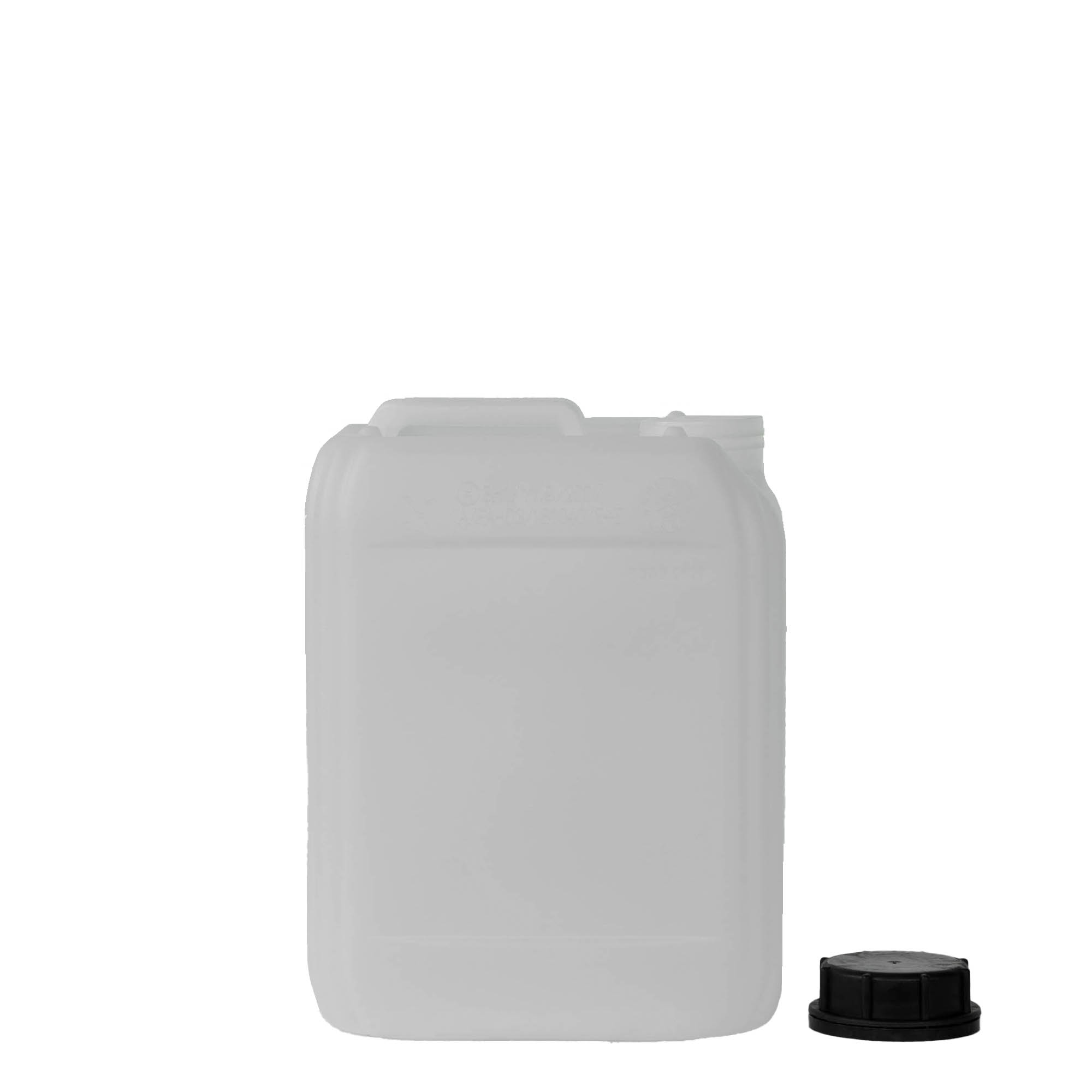 5 l δοχείο, ορθογώνιο, πλαστικό HDPE, φυσικό, στόμιο: ND 55 5 l δοχείο, ορθογώνιο, πλαστικό HDPE, φυσικό, στόμιο: ND 55