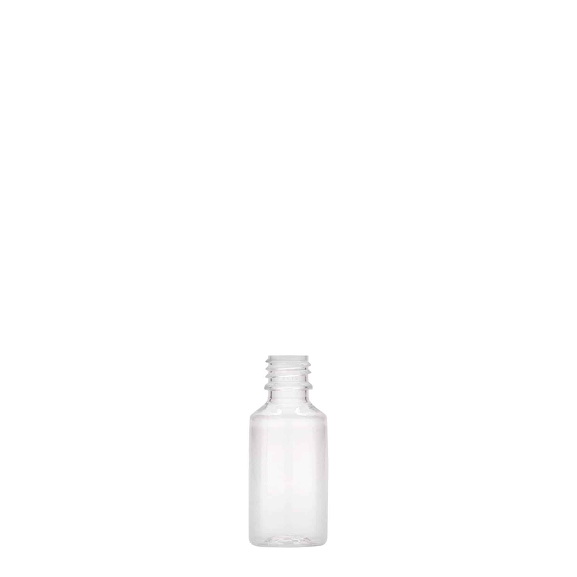 10 ml φιάλη PET 'E-Liquid' με ασφάλεια ποιότητας και παιδική ασφάλεια, πλαστικό, στόμιο: βιδωτό καπάκι