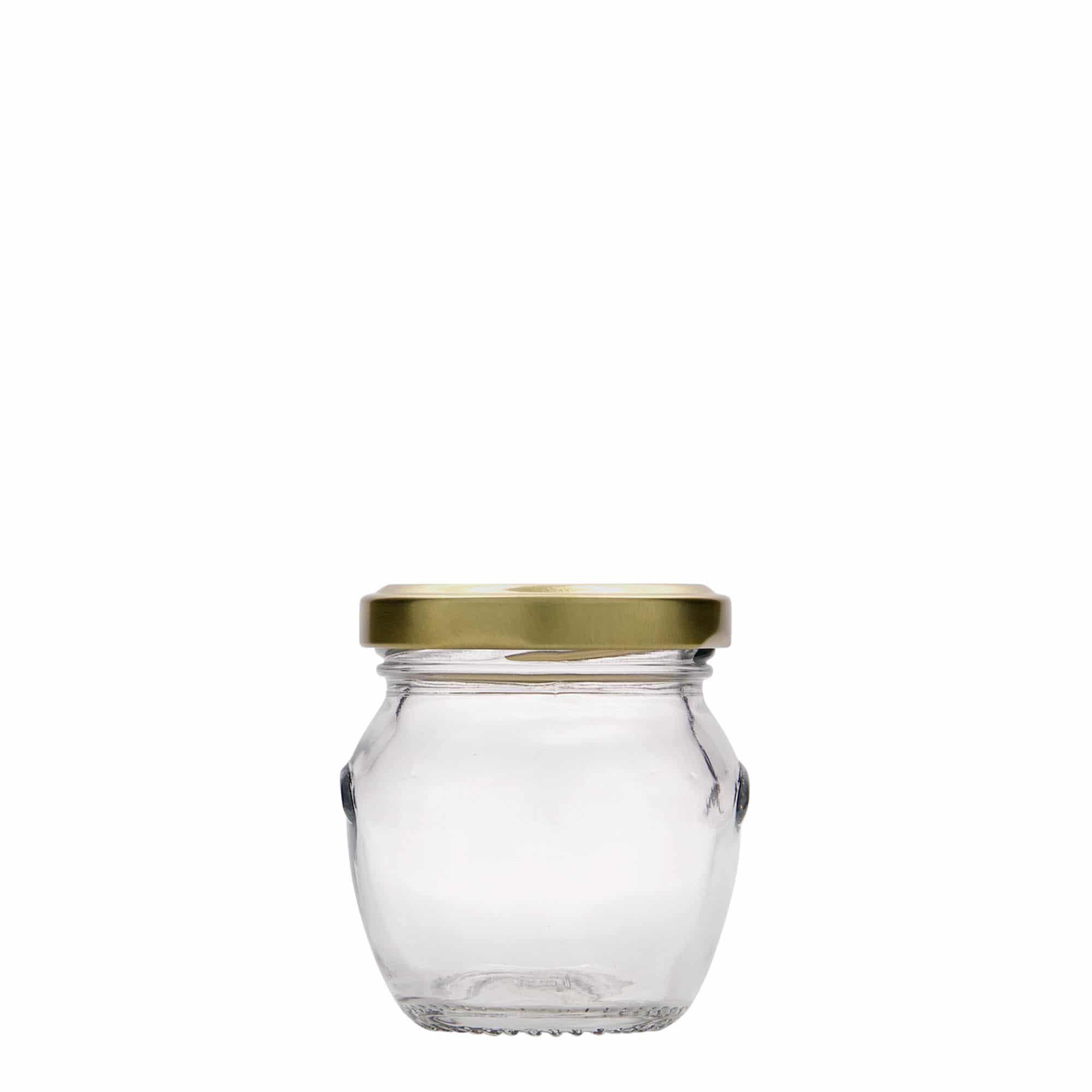 100 ml γυάλινο δοχείο κοσμημάτων 'Orcio', στόμιο: Twist-Off (TO 53) 100 ml γυάλινο δοχείο κοσμημάτων 'Orcio', στόμιο: Twist-Off (TO 53)
