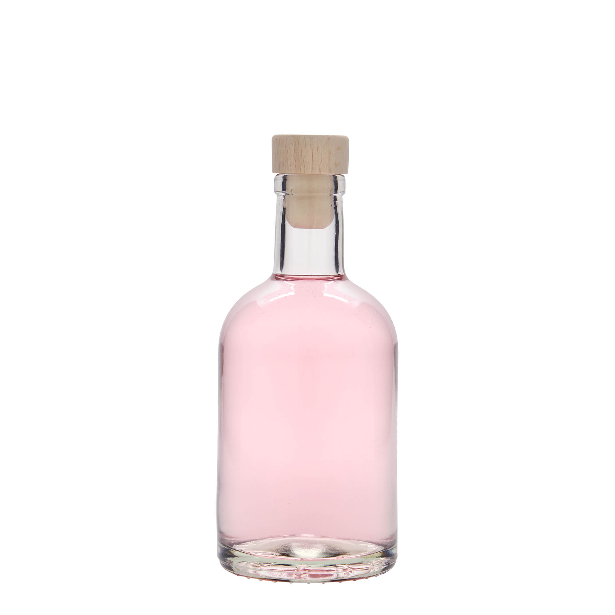 250 ml γυάλινο μπουκάλι 'First Class', στόμιο: φελλός