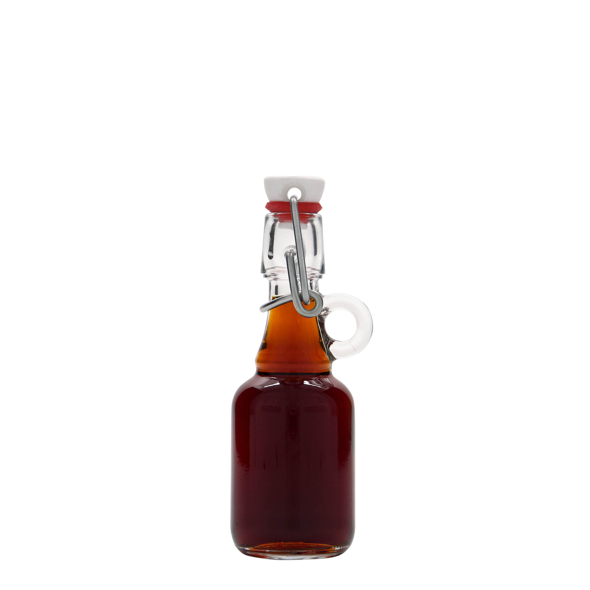 40 ml γυάλινο μπουκάλι 'Santos', στόμιο: κλιπ κλεισίματος 40 ml γυάλινο μπουκάλι 'Santos', στόμιο: κλιπ κλεισίματος