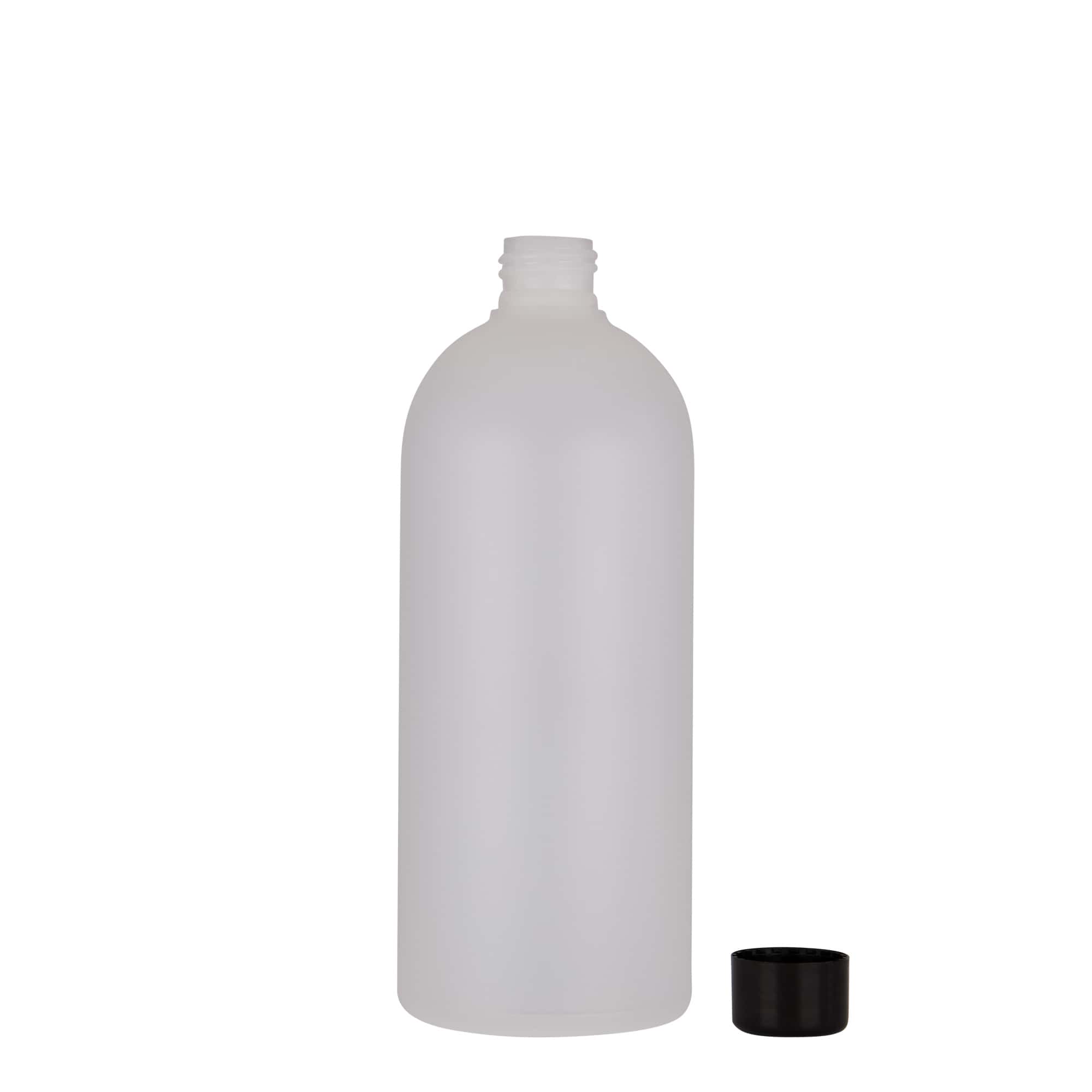 500 ml πλαστικό μπουκάλι 'Tuffy', HDPE, φυσικό, στόμιο: 24/410