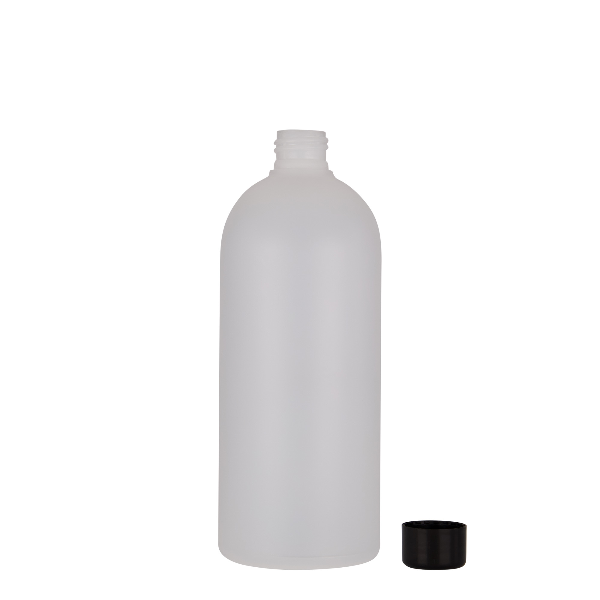 500 ml πλαστικό μπουκάλι 'Tuffy', HDPE, φυσικό, στόμιο: 24/410
