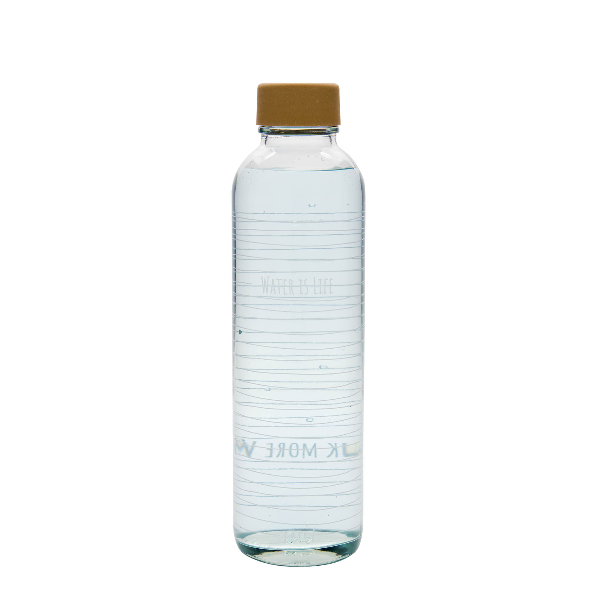 700 ml Παγούρι Ποτού CARRY Bottle 'Water is Life', Άνοιγμα: Βιδωτό καπάκι