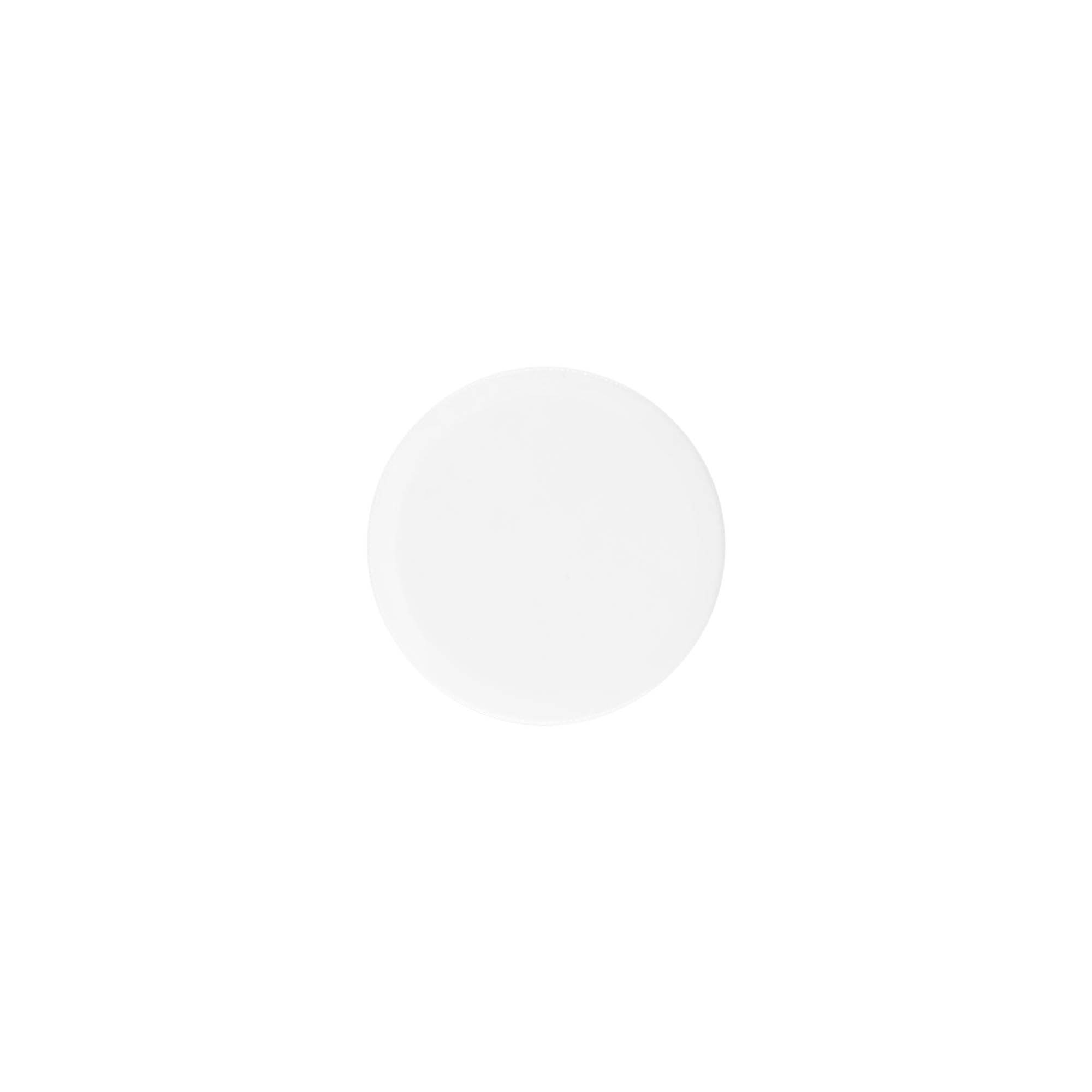 Βιδωτό καπάκι 'White Line' 6ml, πλαστικό PP, λευκό