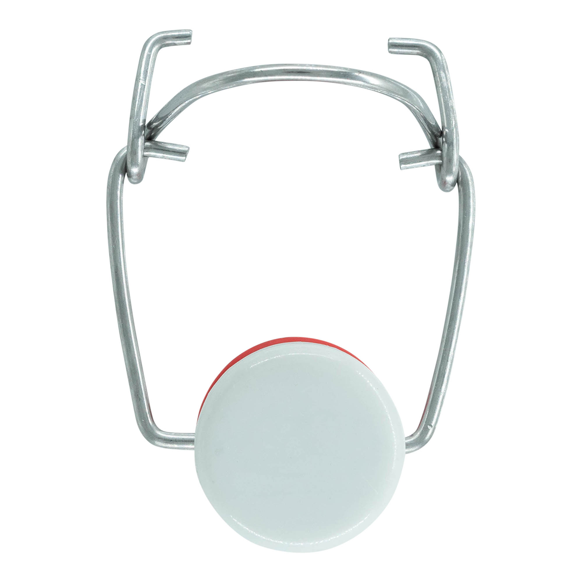 Κούμπωμα σιδερώματος ειδικού μεγέθους, πλαστικό, κόκκινο-λευκό Κούμπωμα σιδερώματος ειδικού μεγέθους, πλαστικό, κόκκινο-λευκό