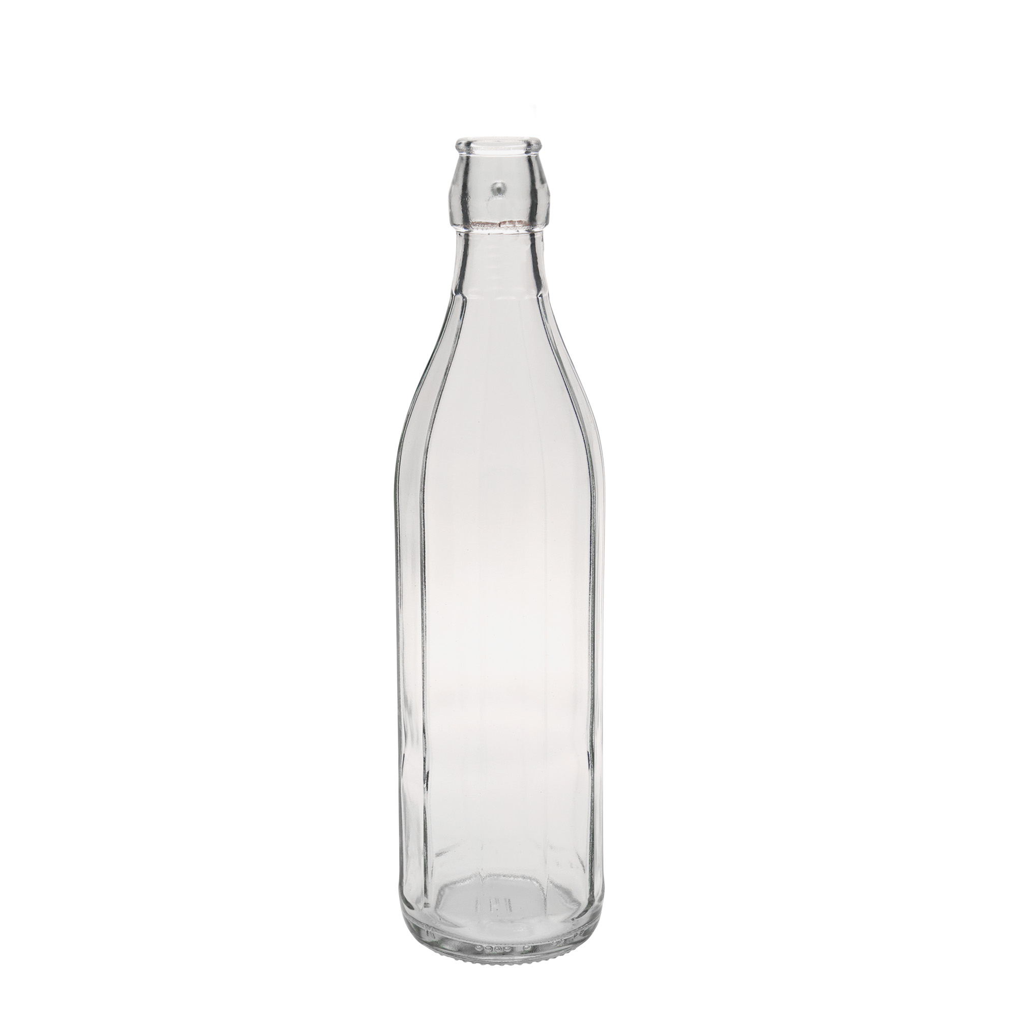 750 ml γυάλινο μπουκάλι 'Bravo', δεκαγωνικό, στόμιο: κλείσιμο με μεταλλικό κλιπ 750 ml γυάλινο μπουκάλι 'Bravo', δεκαγωνικό, στόμιο: κλείσιμο με μεταλλικό κλιπ