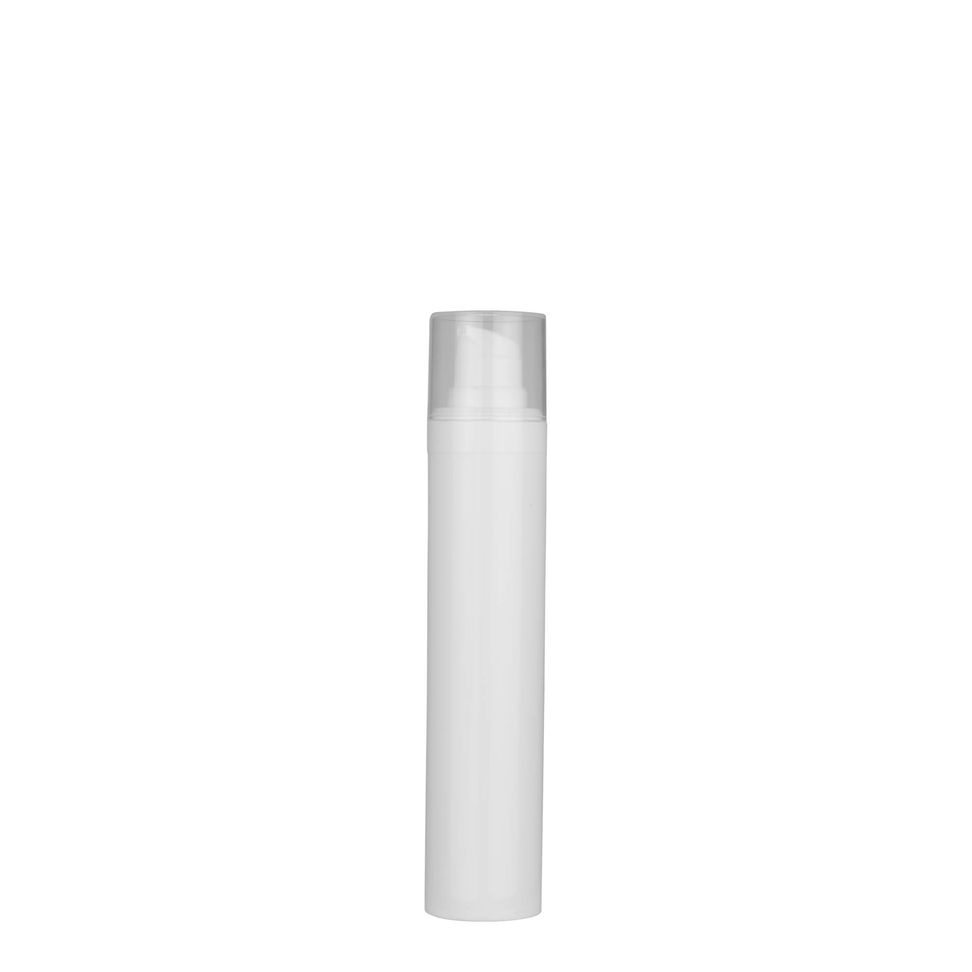 50 ml Airless διανομέας 'Micro', πλαστικό PP, λευκό