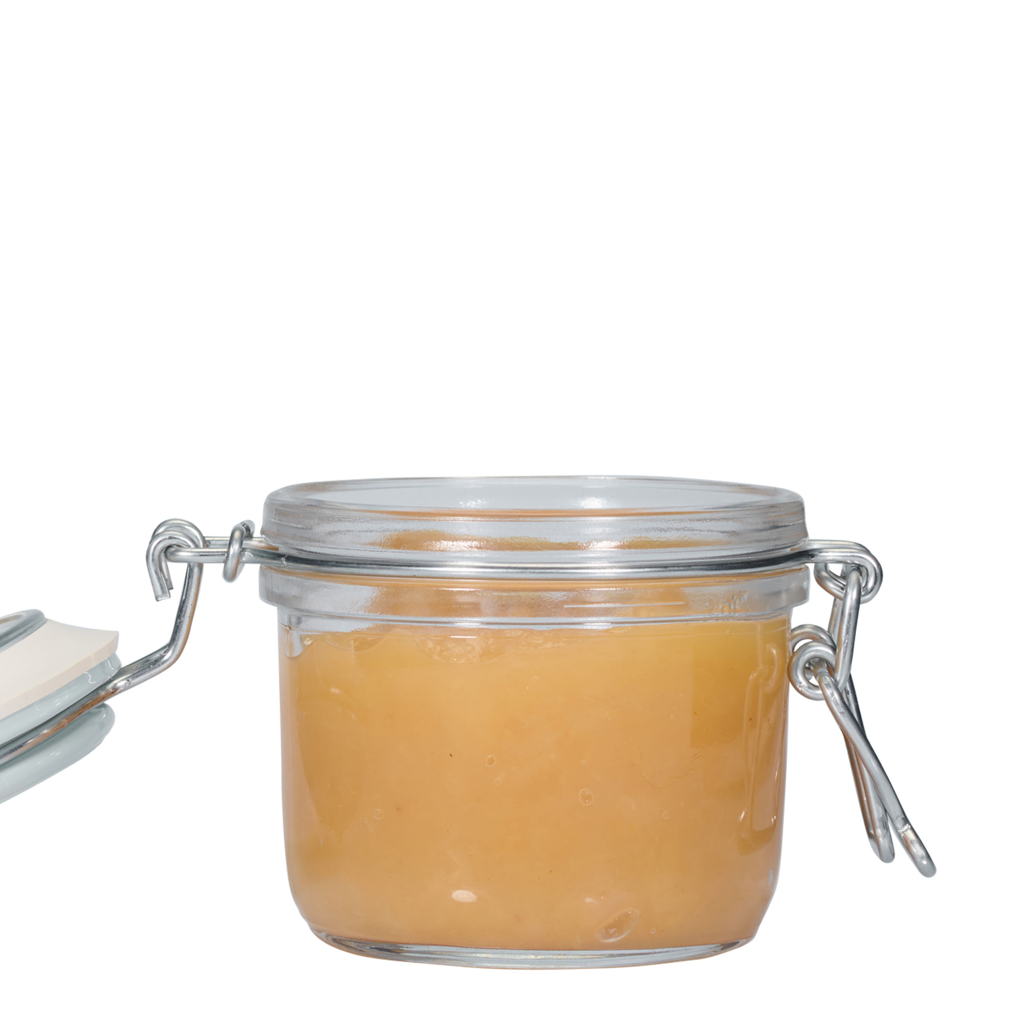 200 ml βαζάκι με μεταλλικό κλιπ 'Fido', μπλε, στόμιο: μεταλλικό κλιπ κλεισίματος