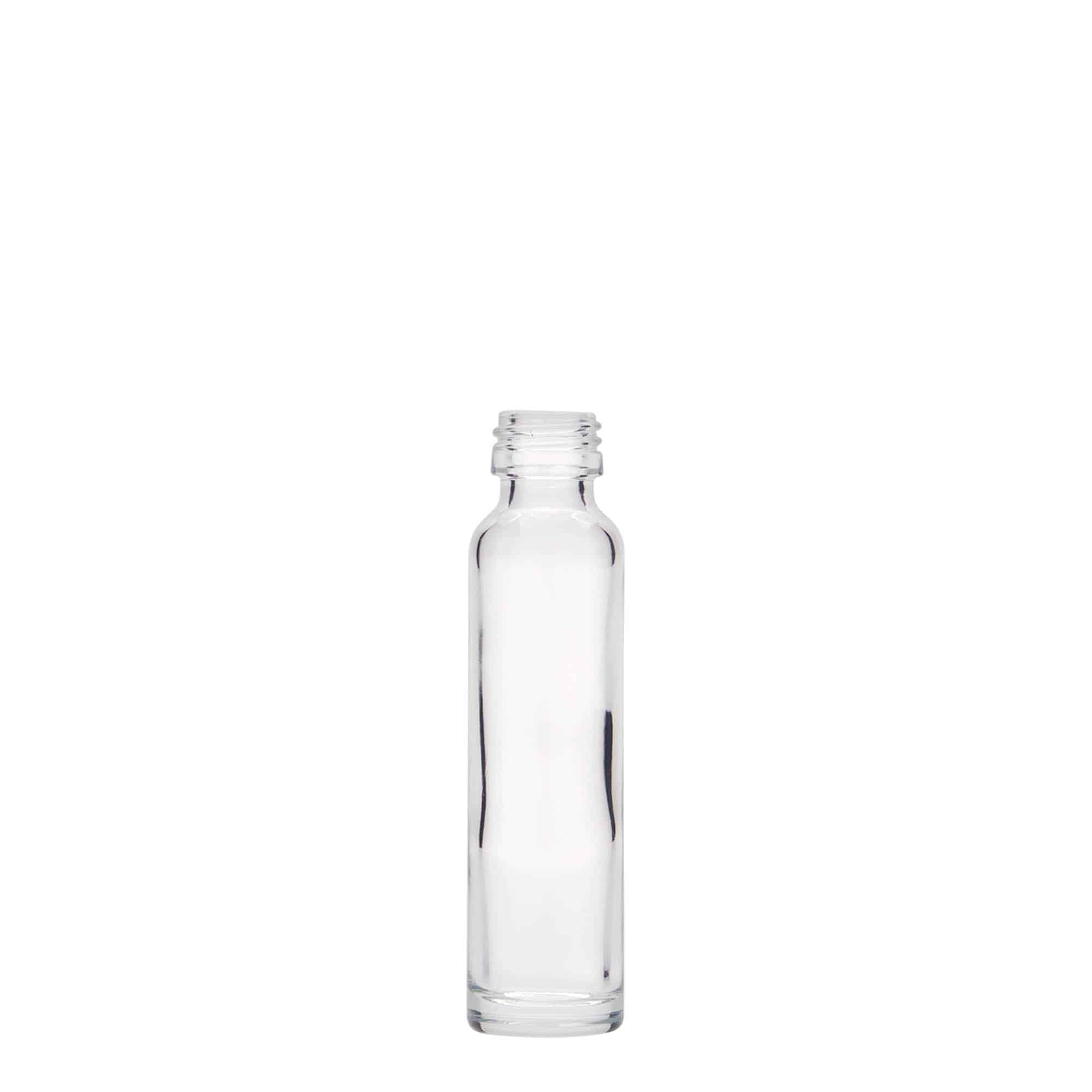 Γυάλινο μπουκάλι 20 ml, γυάλινο, στόμιο: PP 18