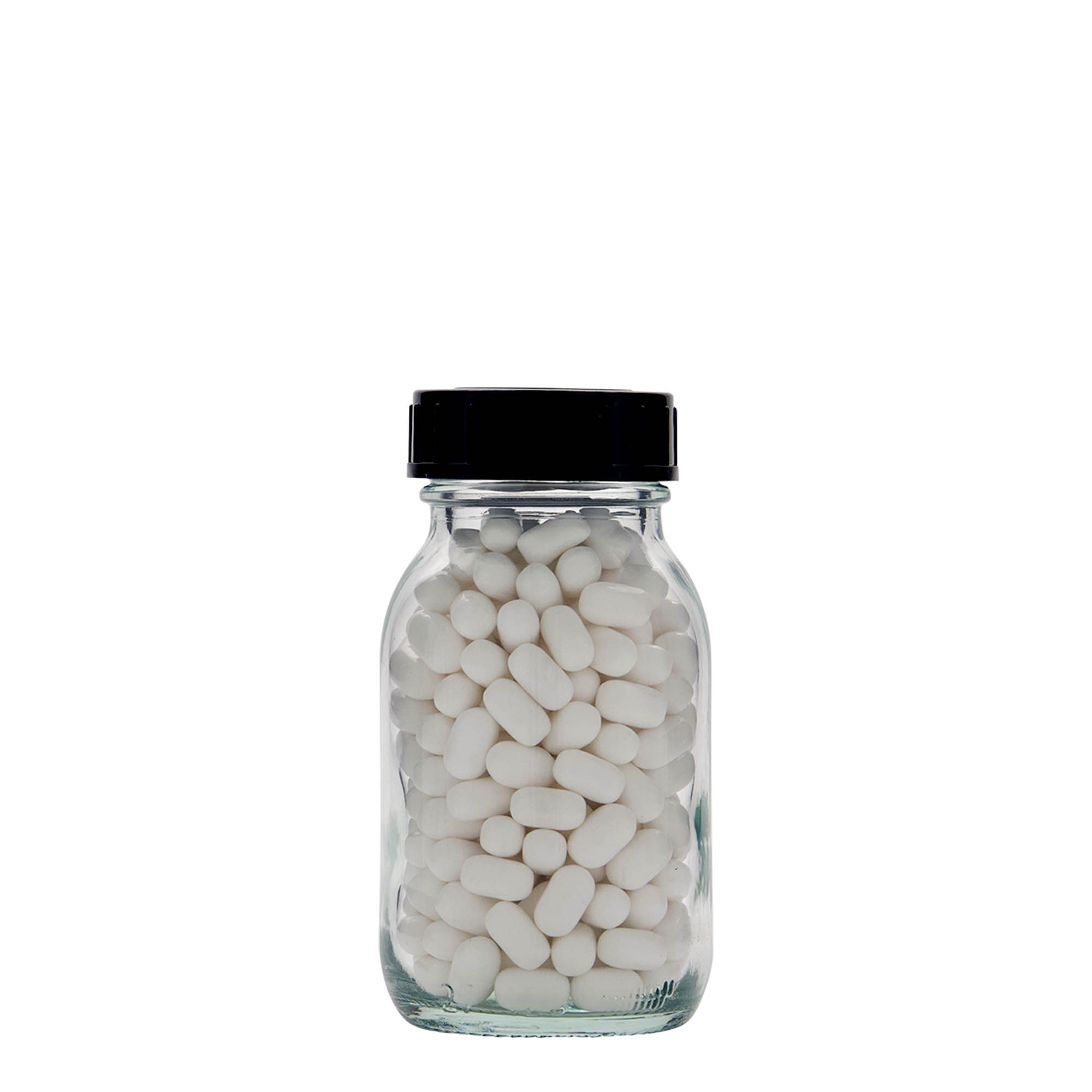125 ml βάζο με φαρδύ λαιμό, στόμιο: DIN 40