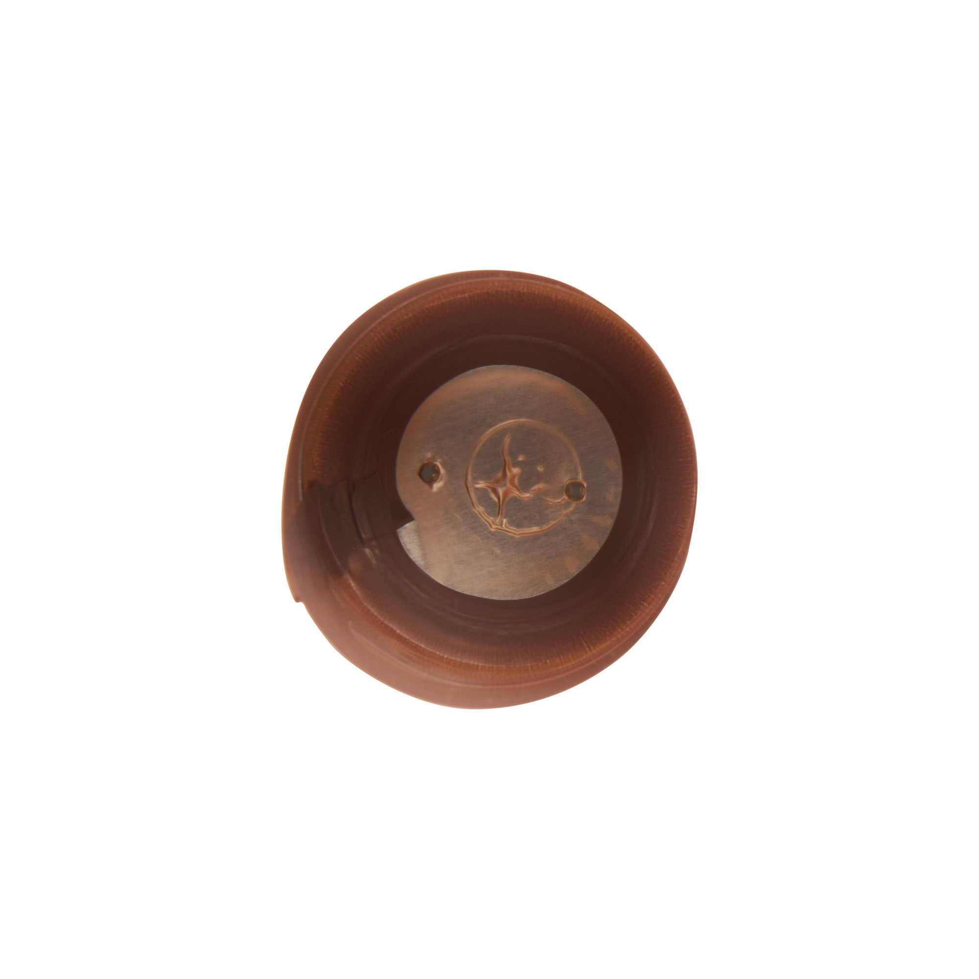 Συσφικτική κάψουλα 32x41, πλαστικό PVC, μπρονζέ Συσφικτική κάψουλα 32x41, πλαστικό PVC, μπρονζέ