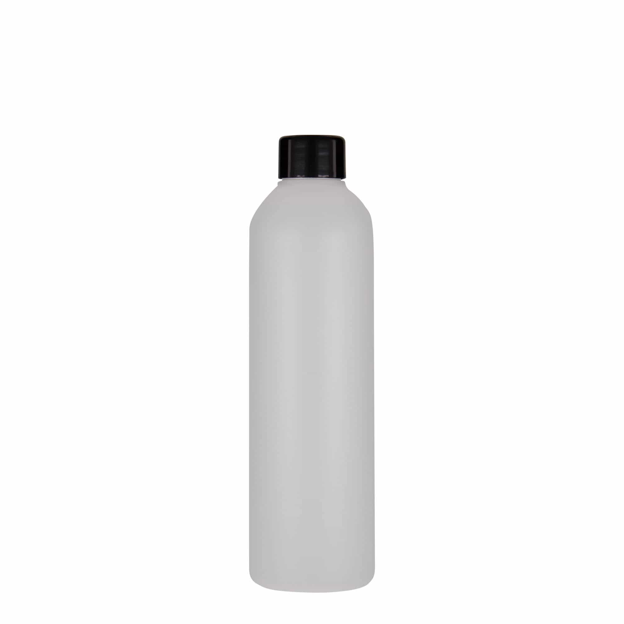 Πλαστικό μπουκάλι 'Tuffy' 250 ml, HDPE, φυσικό χρώμα, στόμιο: 24/410