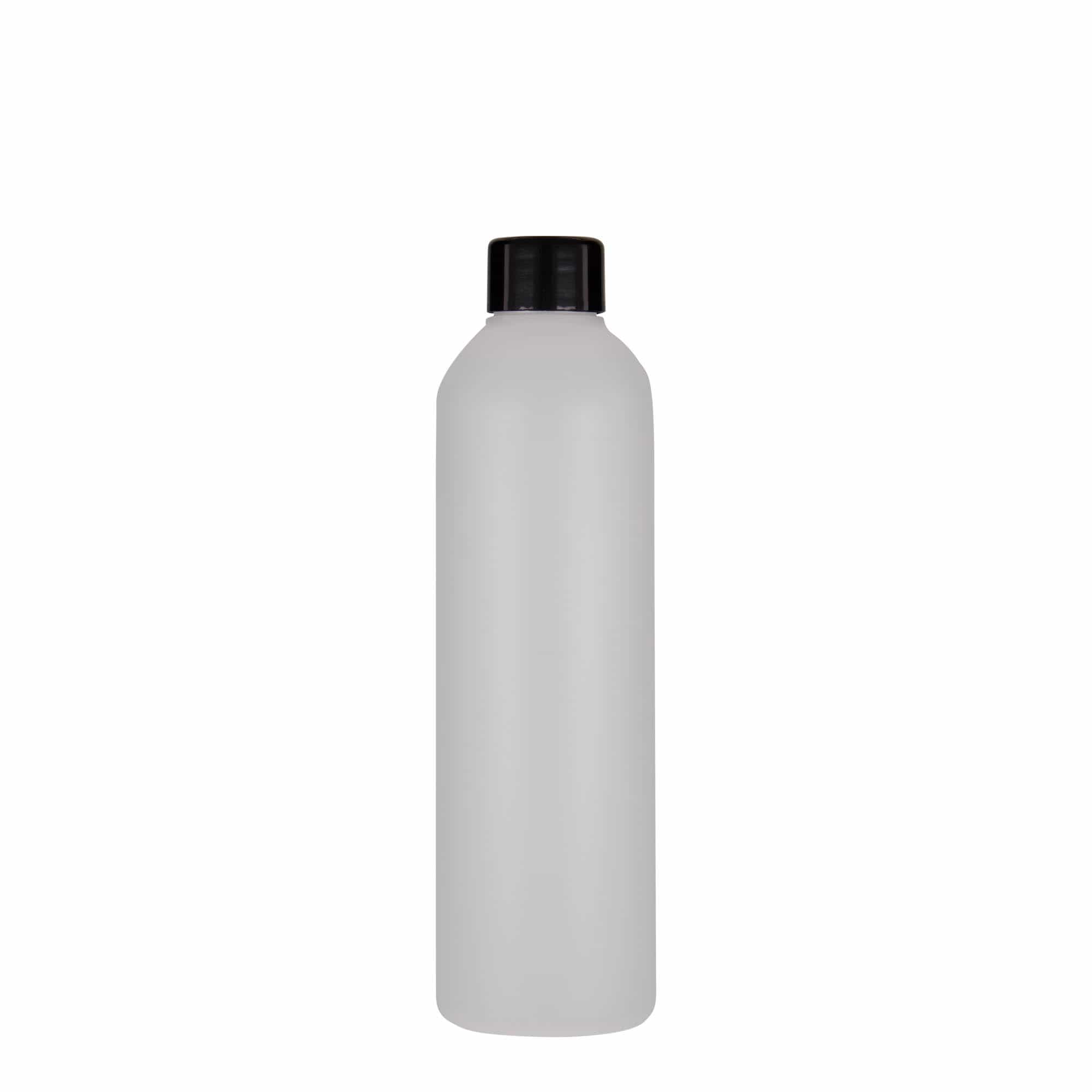 250 ml πλαστικό μπουκάλι 'Tuffy', HDPE, φυσικό, στόμιο: 24/410