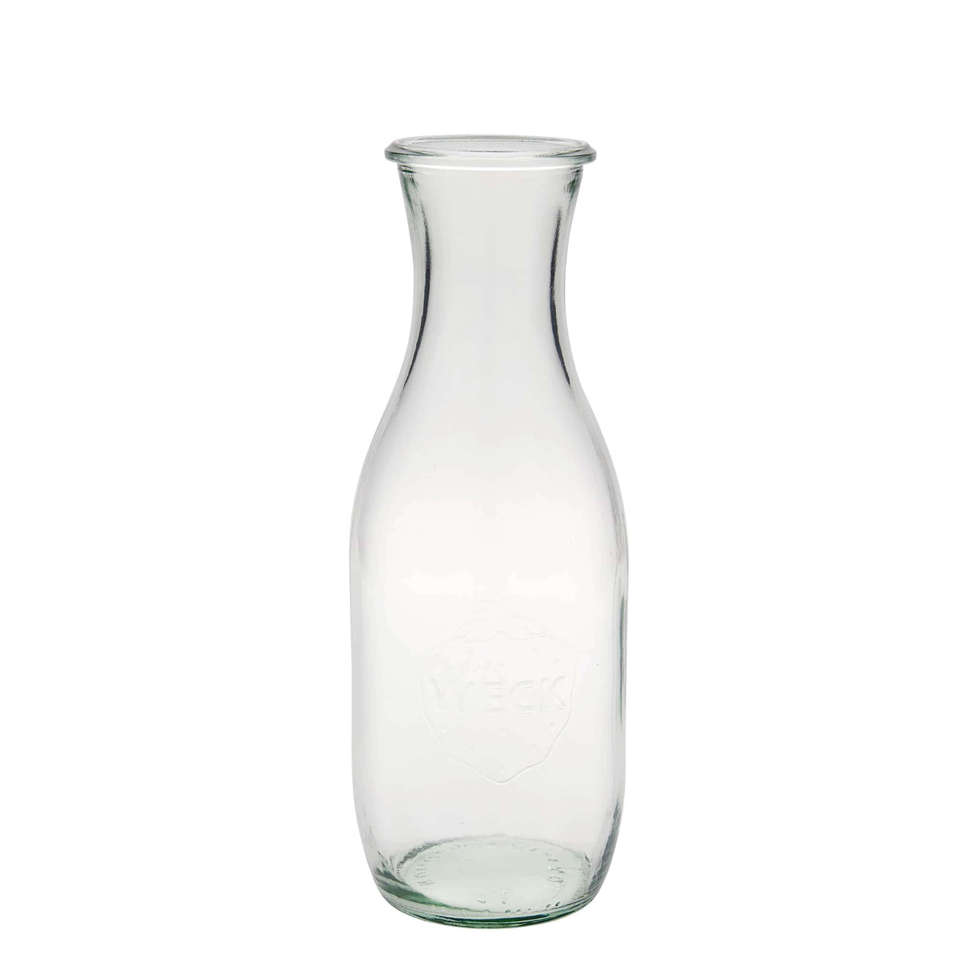 1.000 ml φιάλη χυμού WECK #, στόμιο: στρογγυλή άκρη