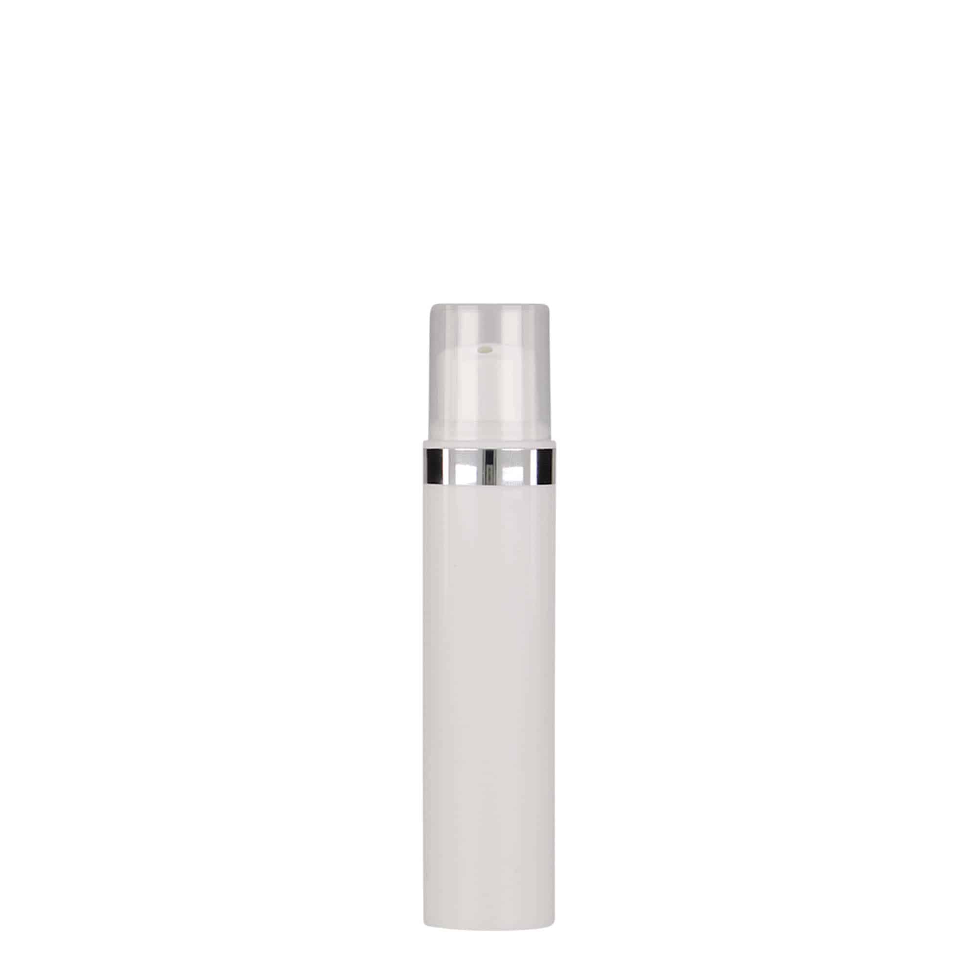Airless Dispenser 'Nano' 15 ml, πλαστικό PP, λευκό