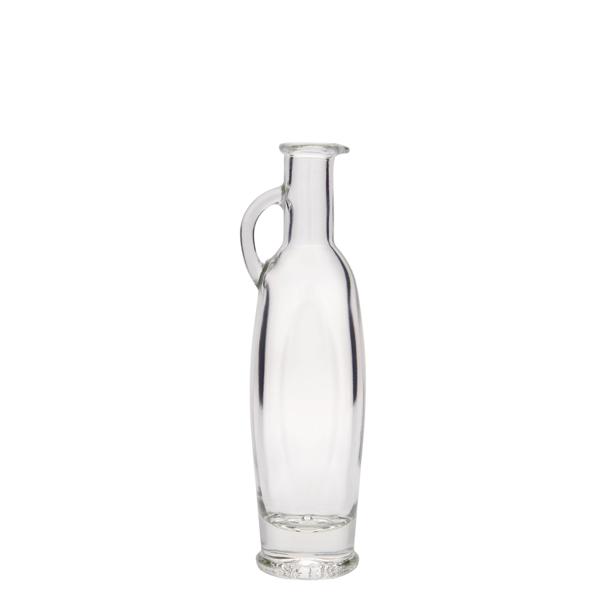100 ml γυάλινο μπουκάλι 'Eleganta', οβάλ, στόμιο: φελλός