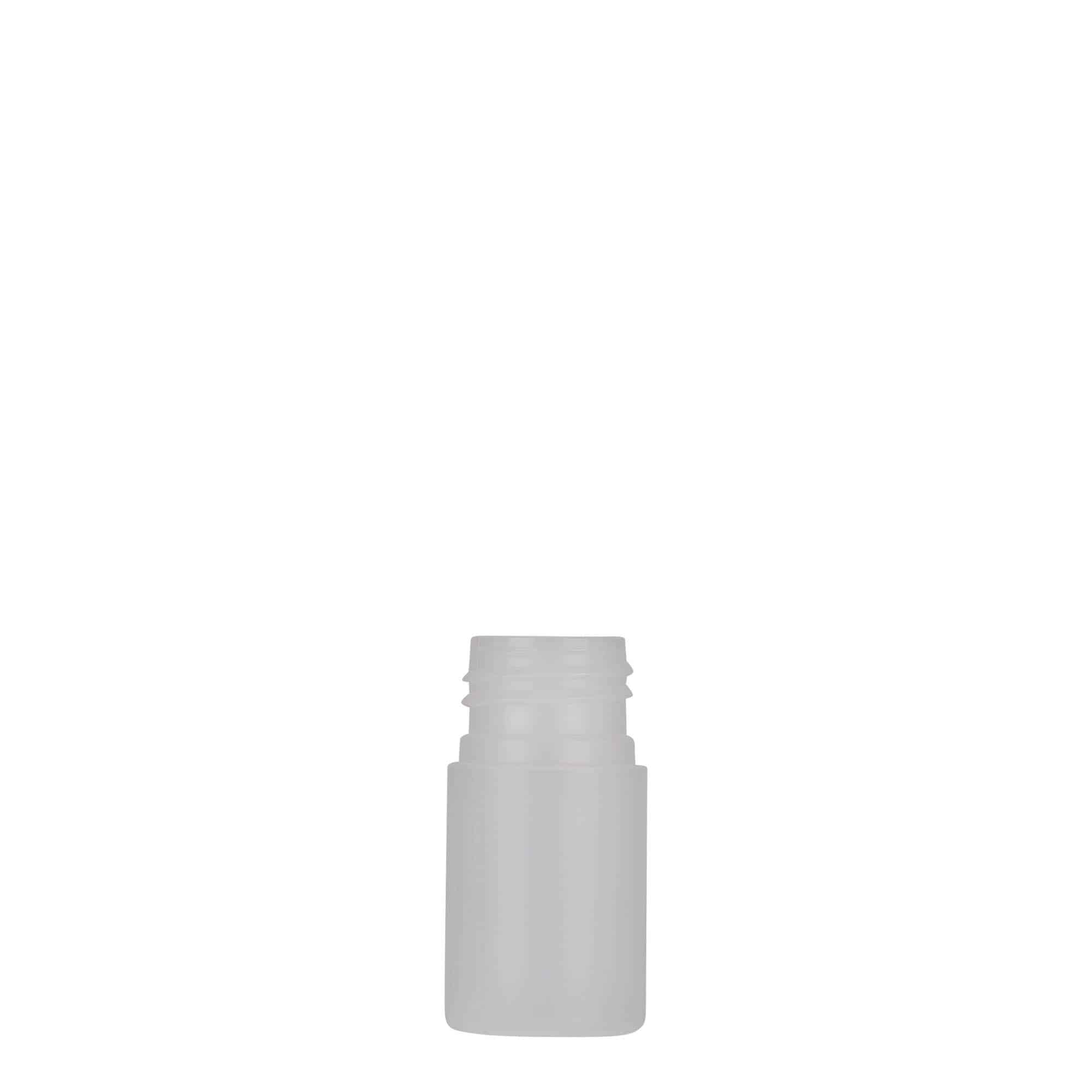 Πλαστικό μπουκάλι 'Tuffy' 15 ml, HDPE, φυσικό χρώμα, στόμιο: 24/410 Πλαστικό μπουκάλι 'Tuffy' 15 ml, HDPE, φυσικό χρώμα, στόμιο: 24/410