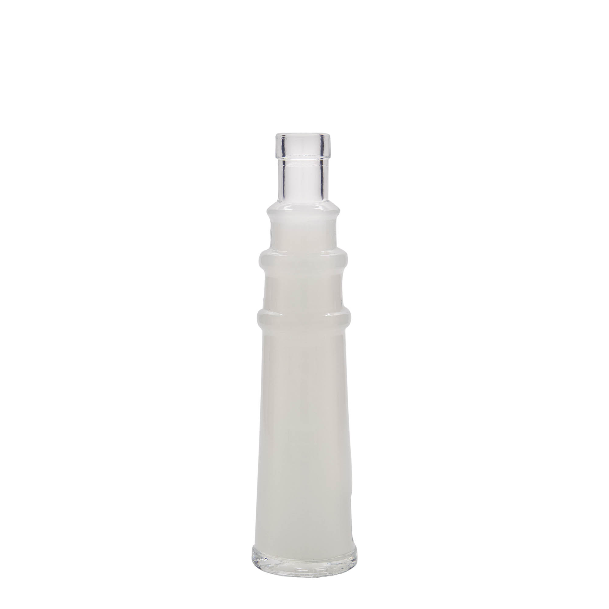 100 ml γυάλινο μπουκάλι 'Leuchtturm', στόμιο: φελλός