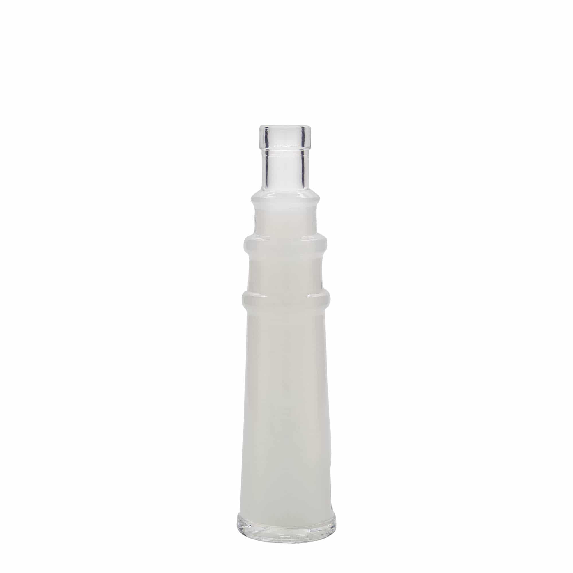 100 ml γυάλινο μπουκάλι 'Leuchtturm', στόμιο: φελλός