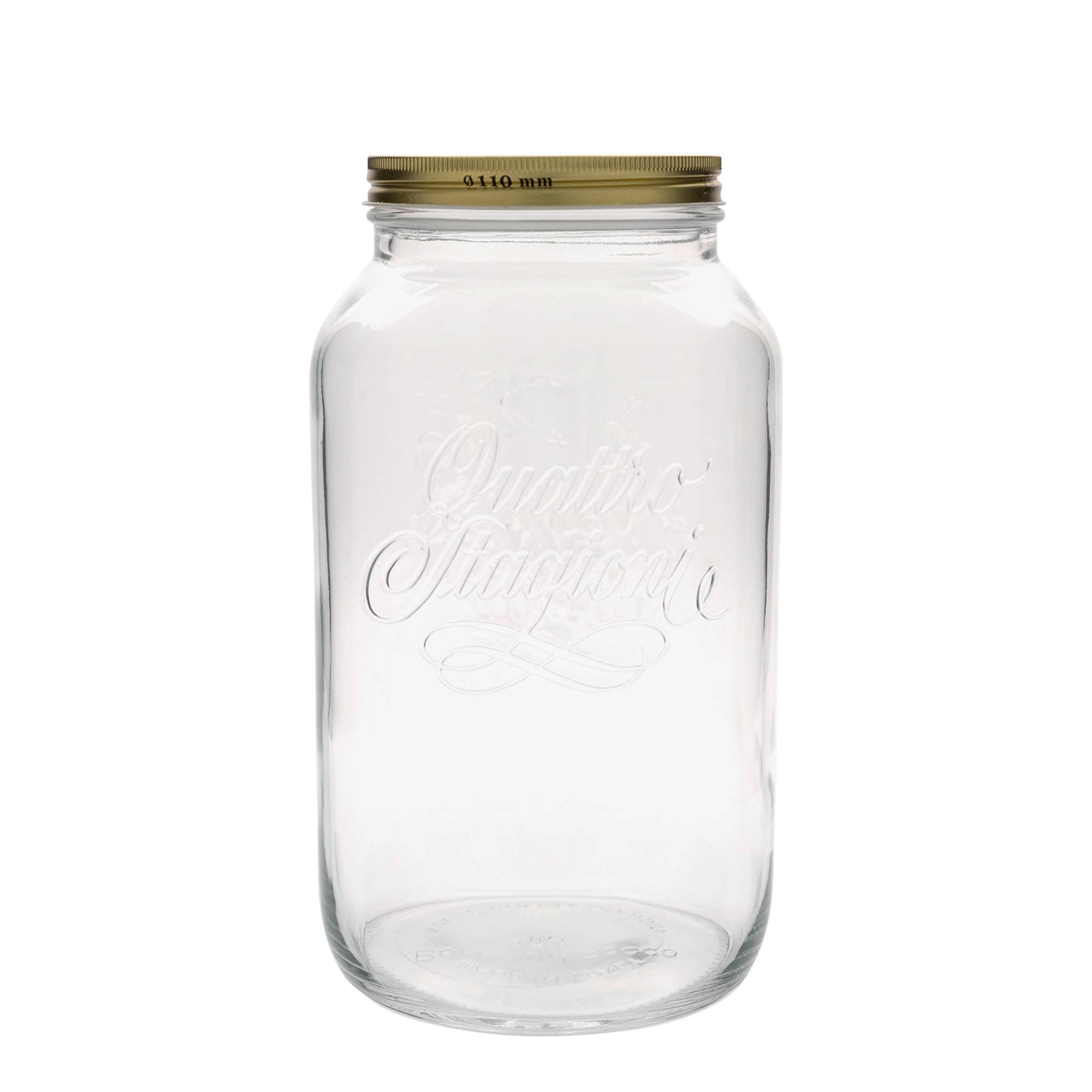 3.800 ml γυάλινο βάζο 'Quattro Stagioni', στόμιο: βιδωτό καπάκι