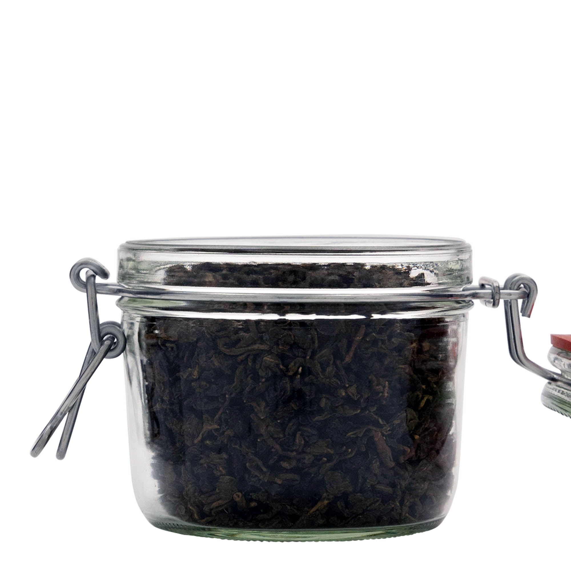 400 ml επίπεδο βάζο με σύρμα, στόμιο: κλείσιμο με σύρμα