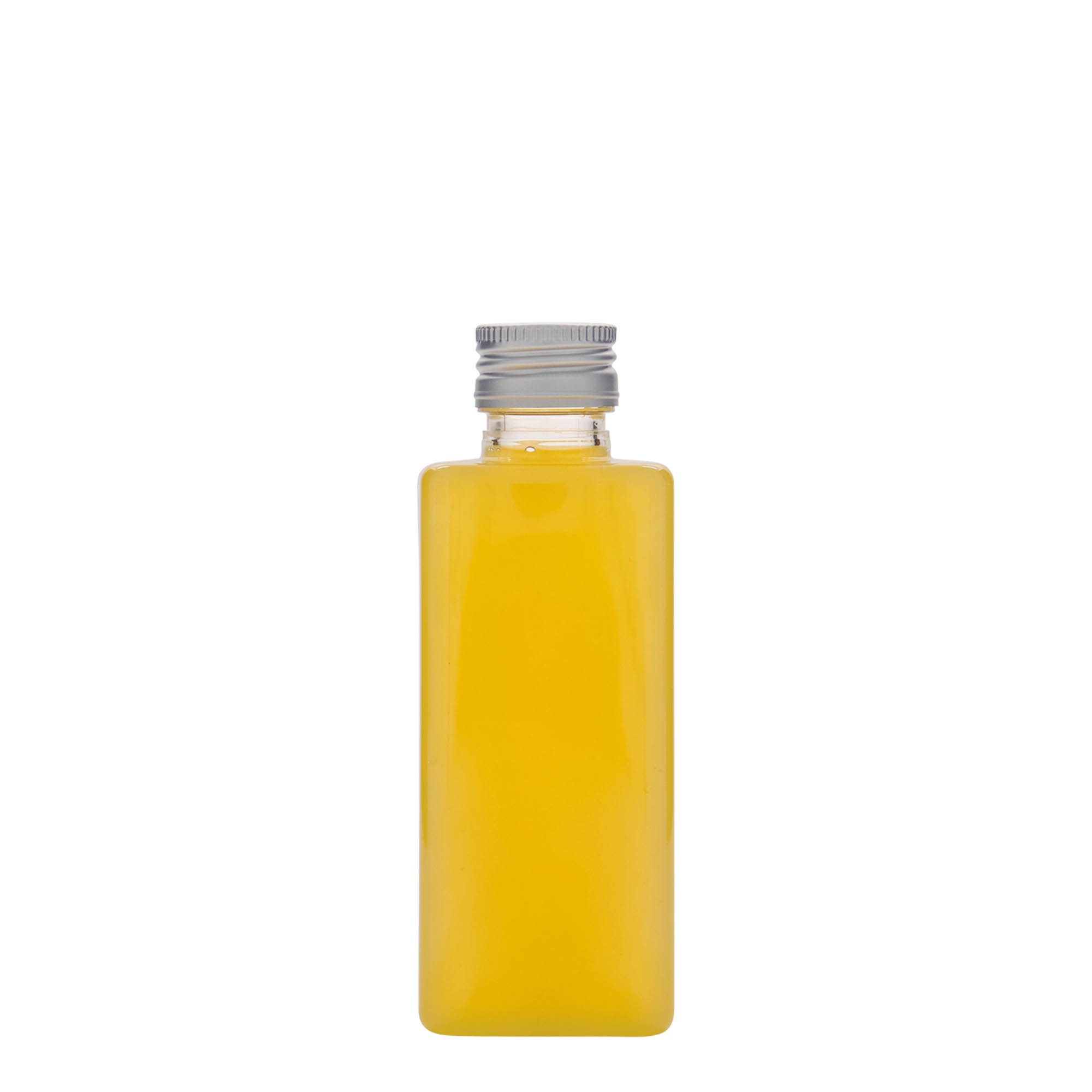 250 ml φιάλη PET 'Karl', τετράγωνη, πλαστικό, στόμιο: PP 28