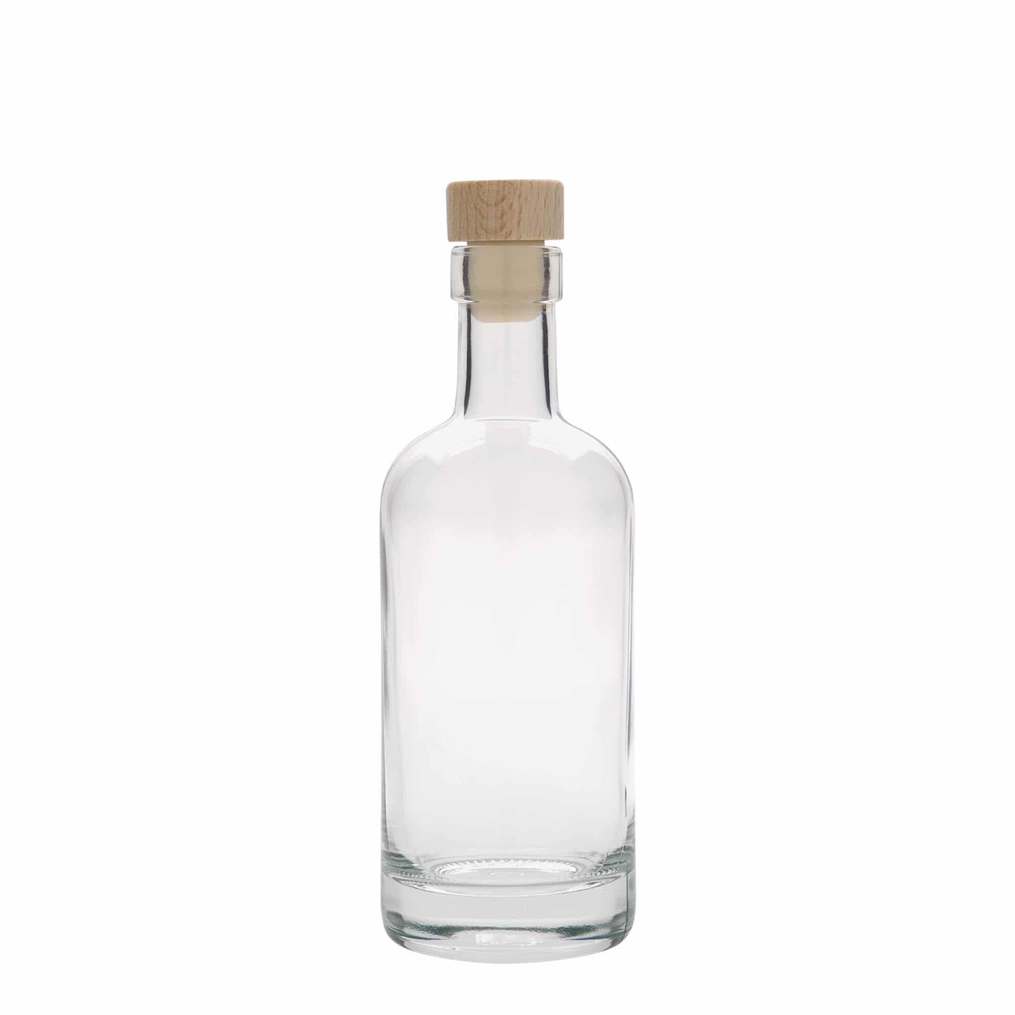 Γυάλινο μπουκάλι 'Linea Uno' 250 ml, στόμιο: φελλός